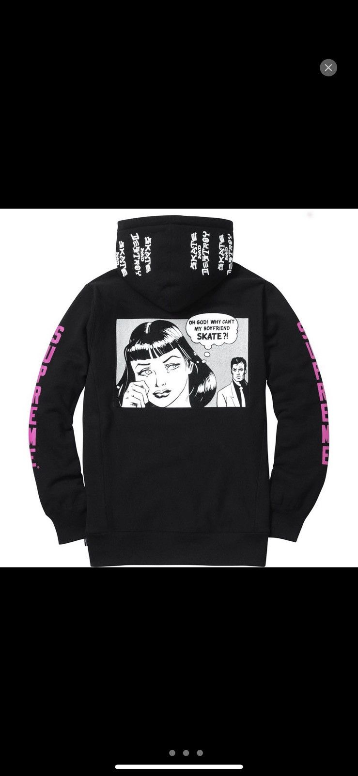 Supreme skate and destroy hoodie online