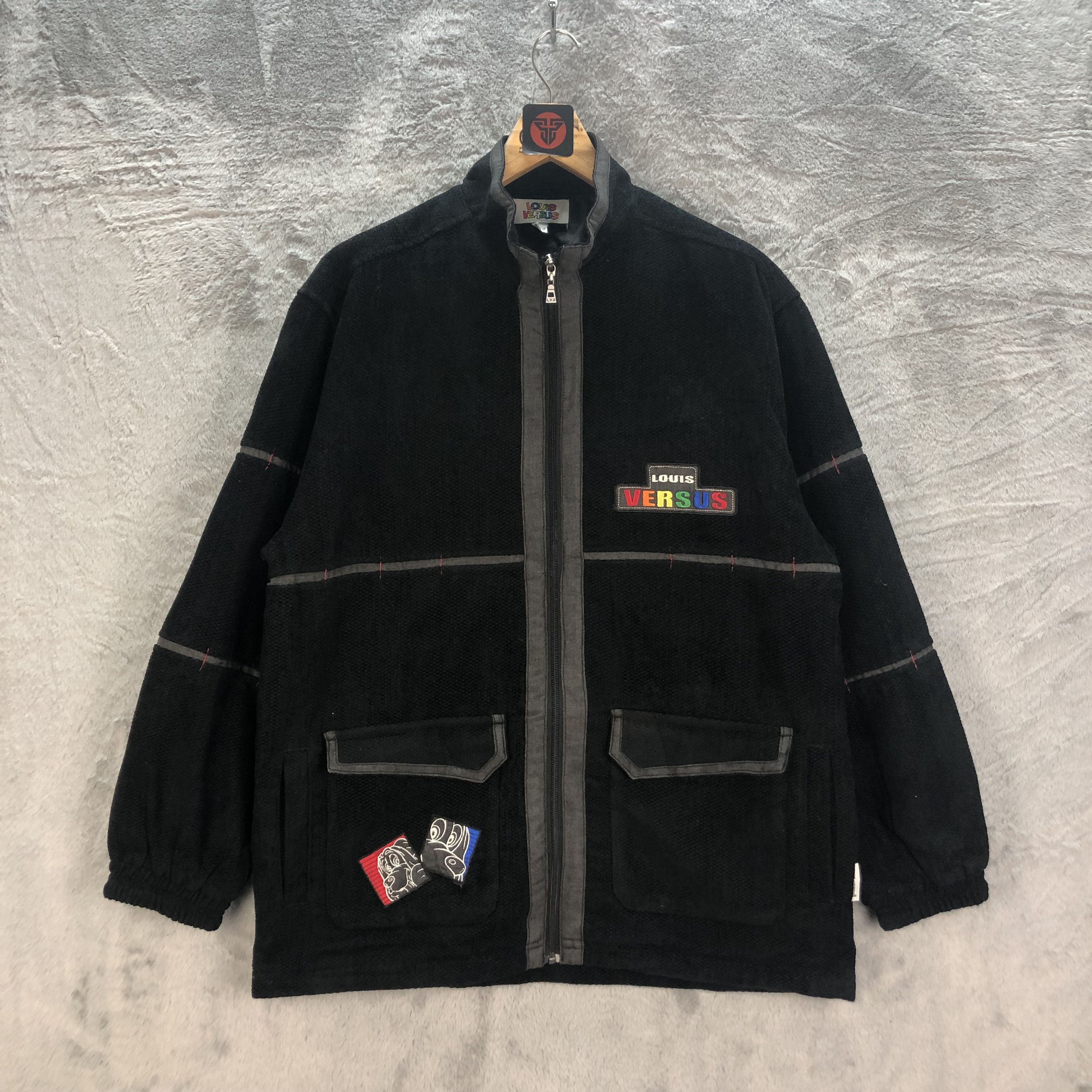 Japanese Brand LOUIS VERSUS LV CASUAL JACKET #6541-71 Size US L / EU 52-54 / 3 - 1 Thumbnail
