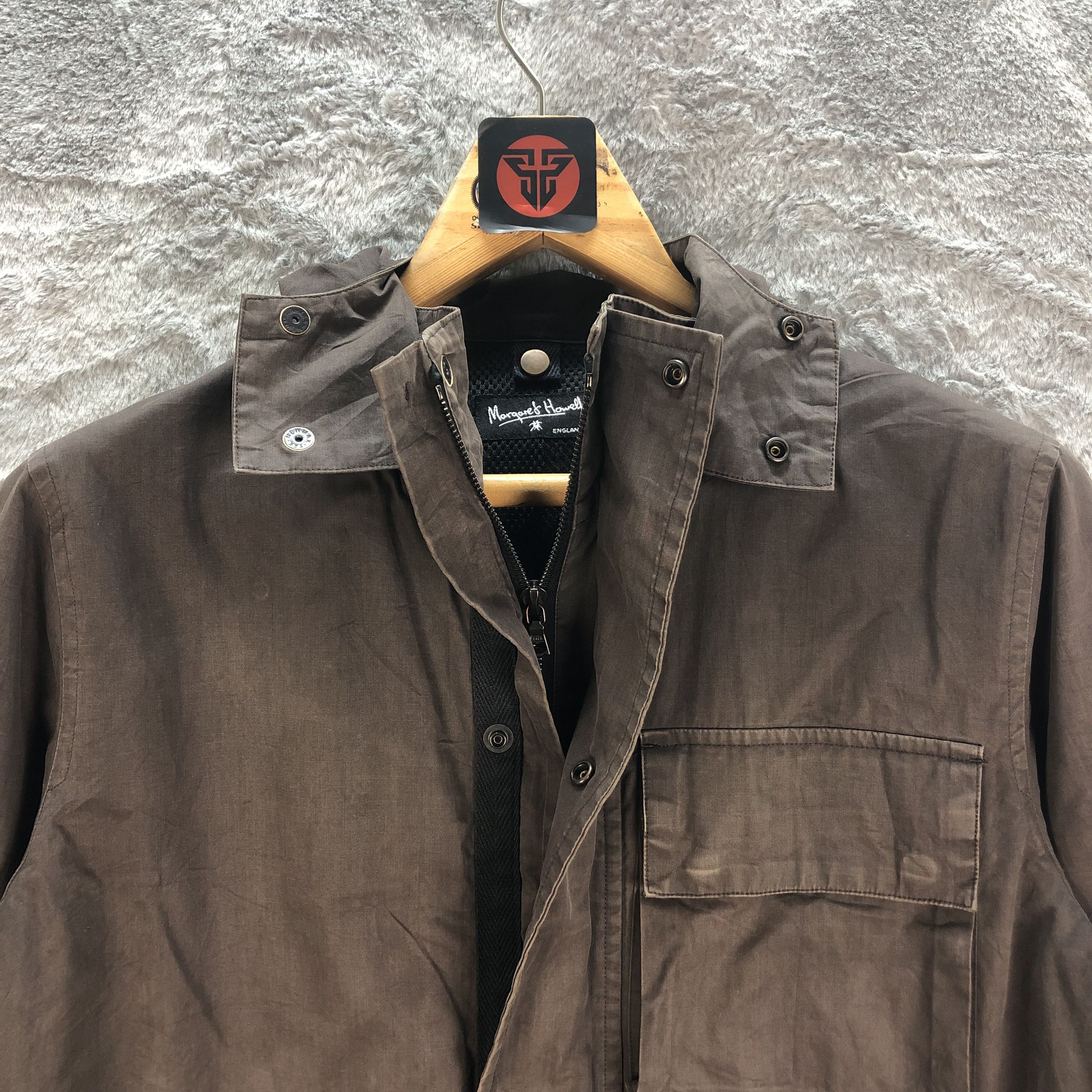Margaret Howell MHL ENGLAND RIRI ZIP CHORE JACKET / PARKA #6545-72 Size US M / EU 48-50 / 2 - 6 Thumbnail