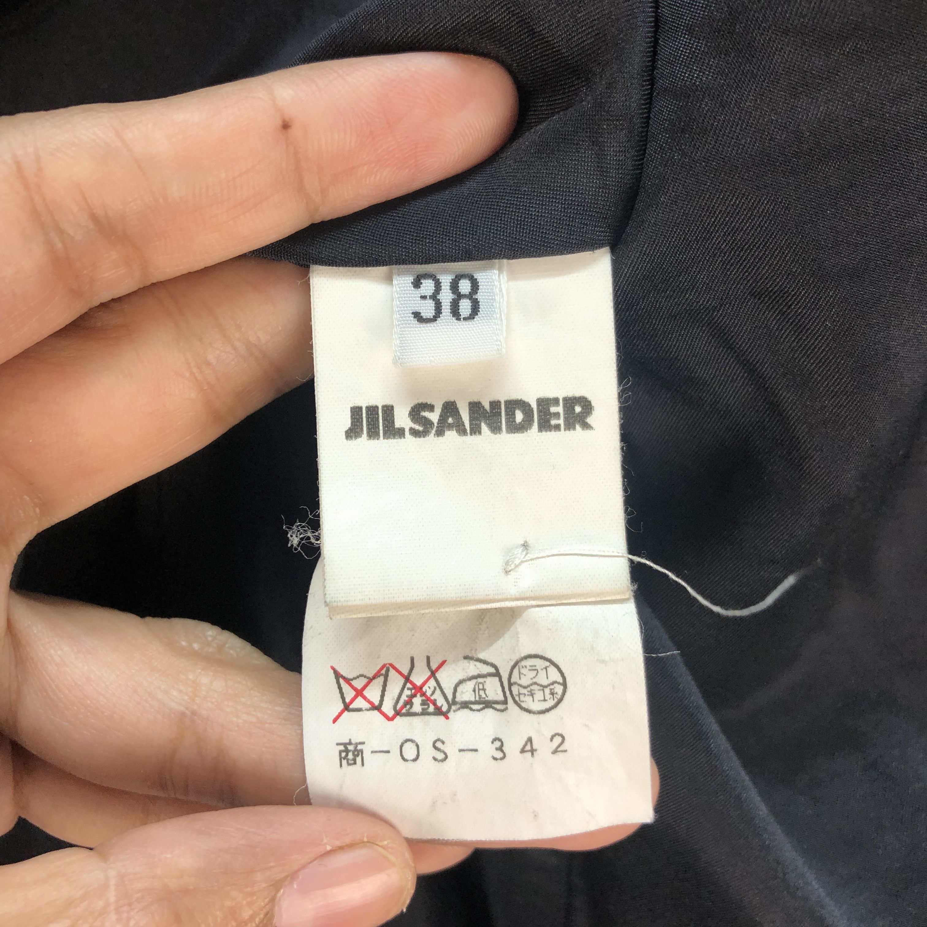Jil Sander JIL SANDER WOOL CASUAL JACKET #6547-72 Size S / US 4 / IT 40 - 9 Thumbnail