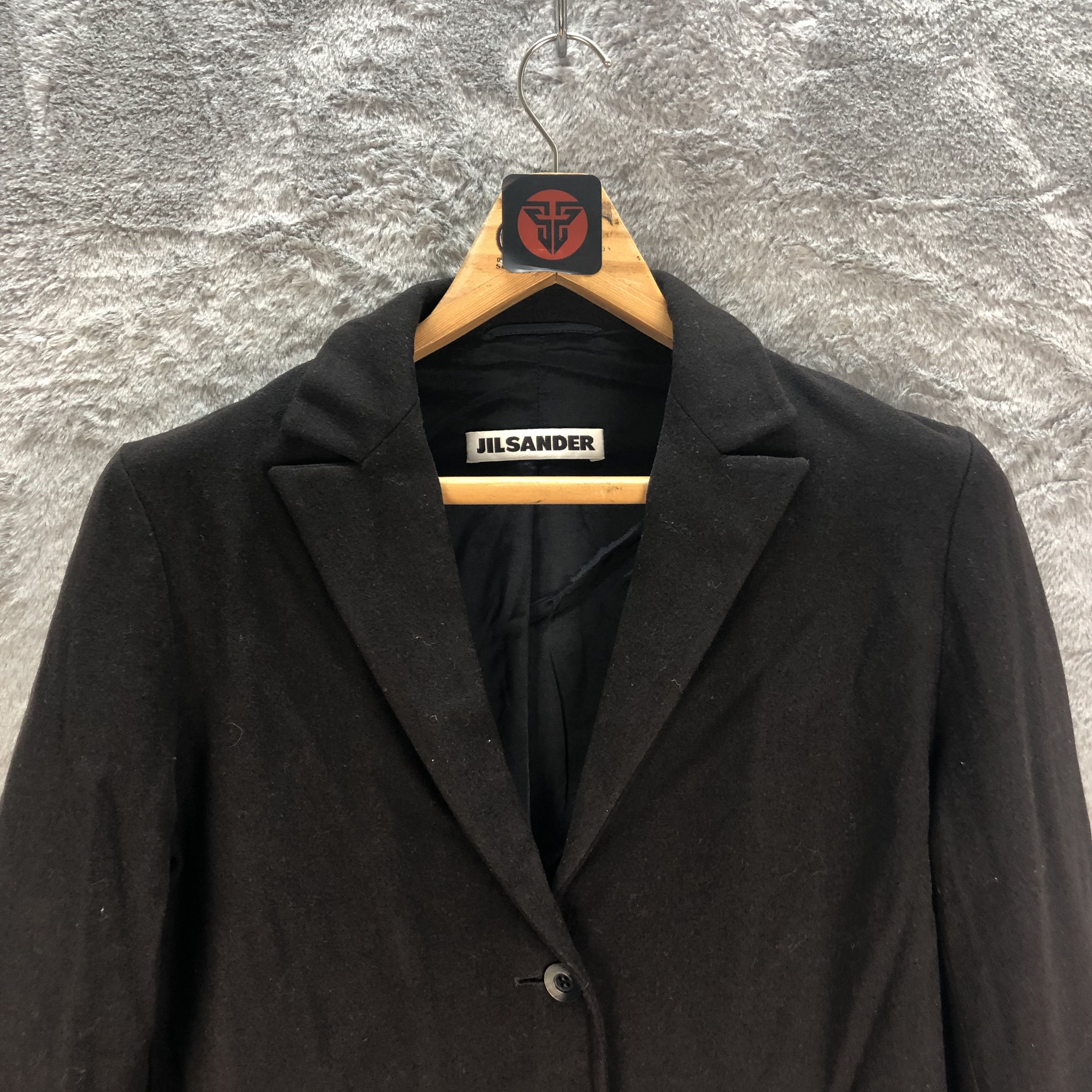 Jil Sander JIL SANDER WOOL CASUAL JACKET #6547-72 Size S / US 4 / IT 40 - 2 Thumbnail