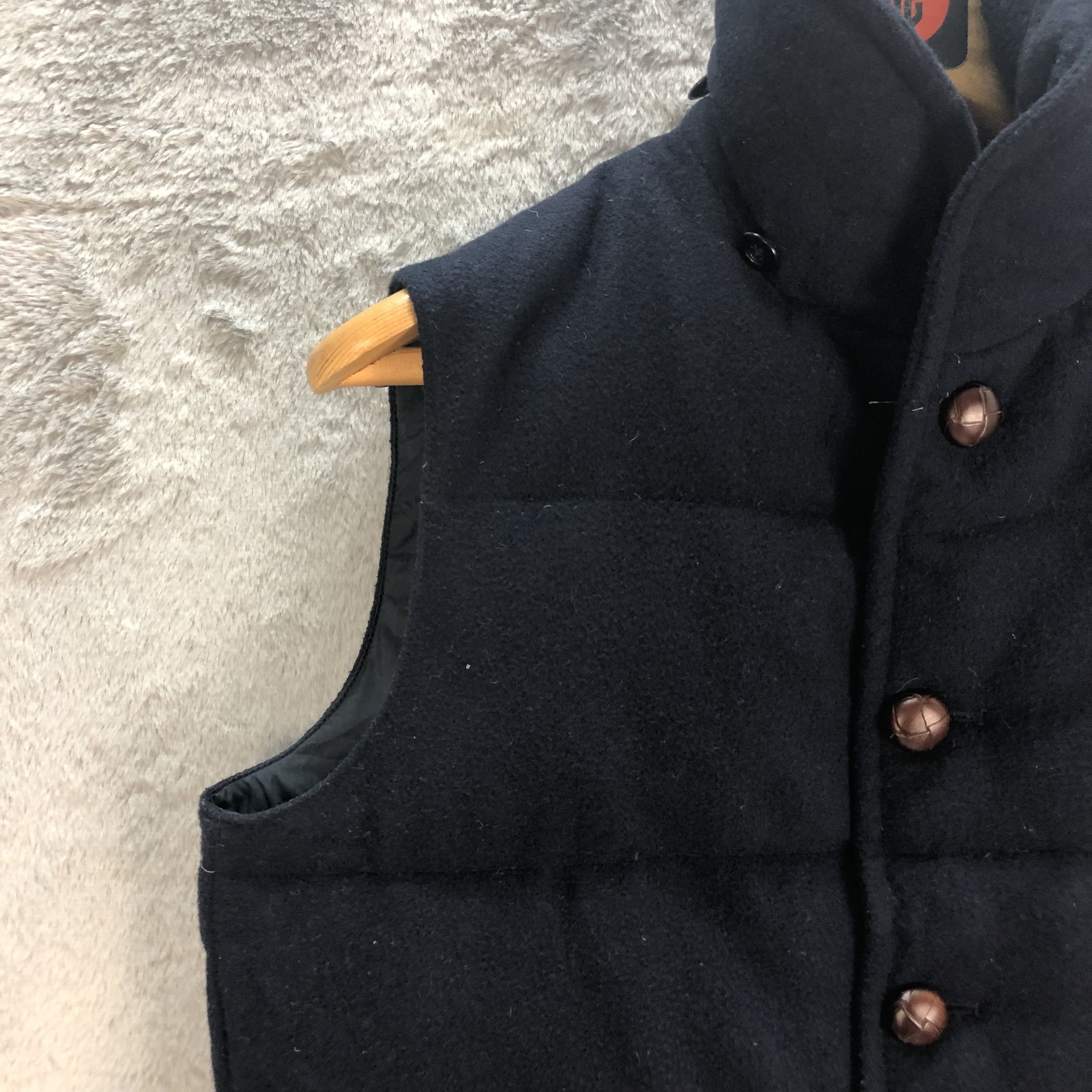 Beams Plus DANTON X BEAMS WOOL PUFFER DOWN VEST #6542-71 Size US M / EU 48-50 / 2 - 5 Thumbnail