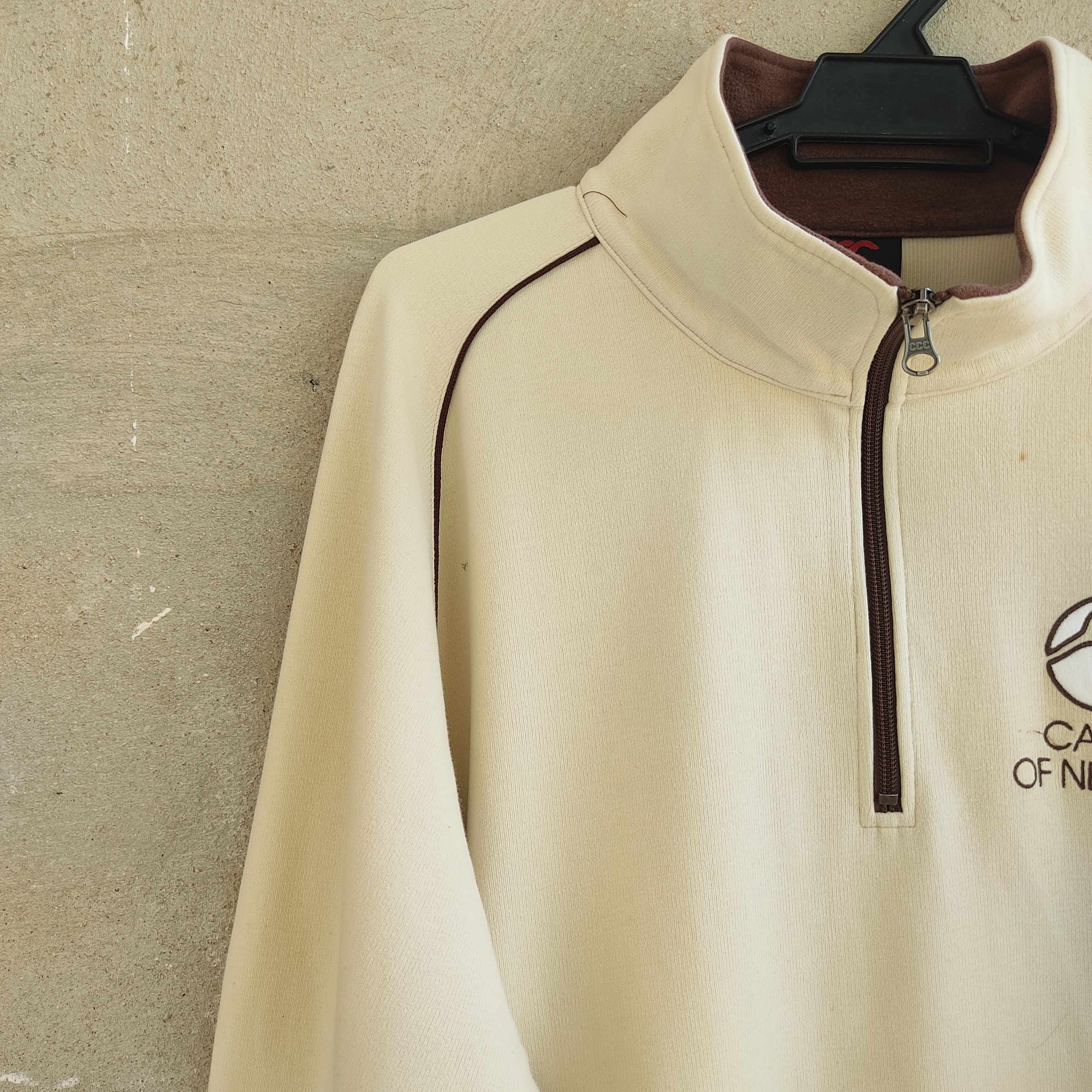 Canterbury of New Zealand × Vintage Canterbury Of New Zealand Cream Sweater Size US XXL / EU 58 / 5 - 8 Thumbnail