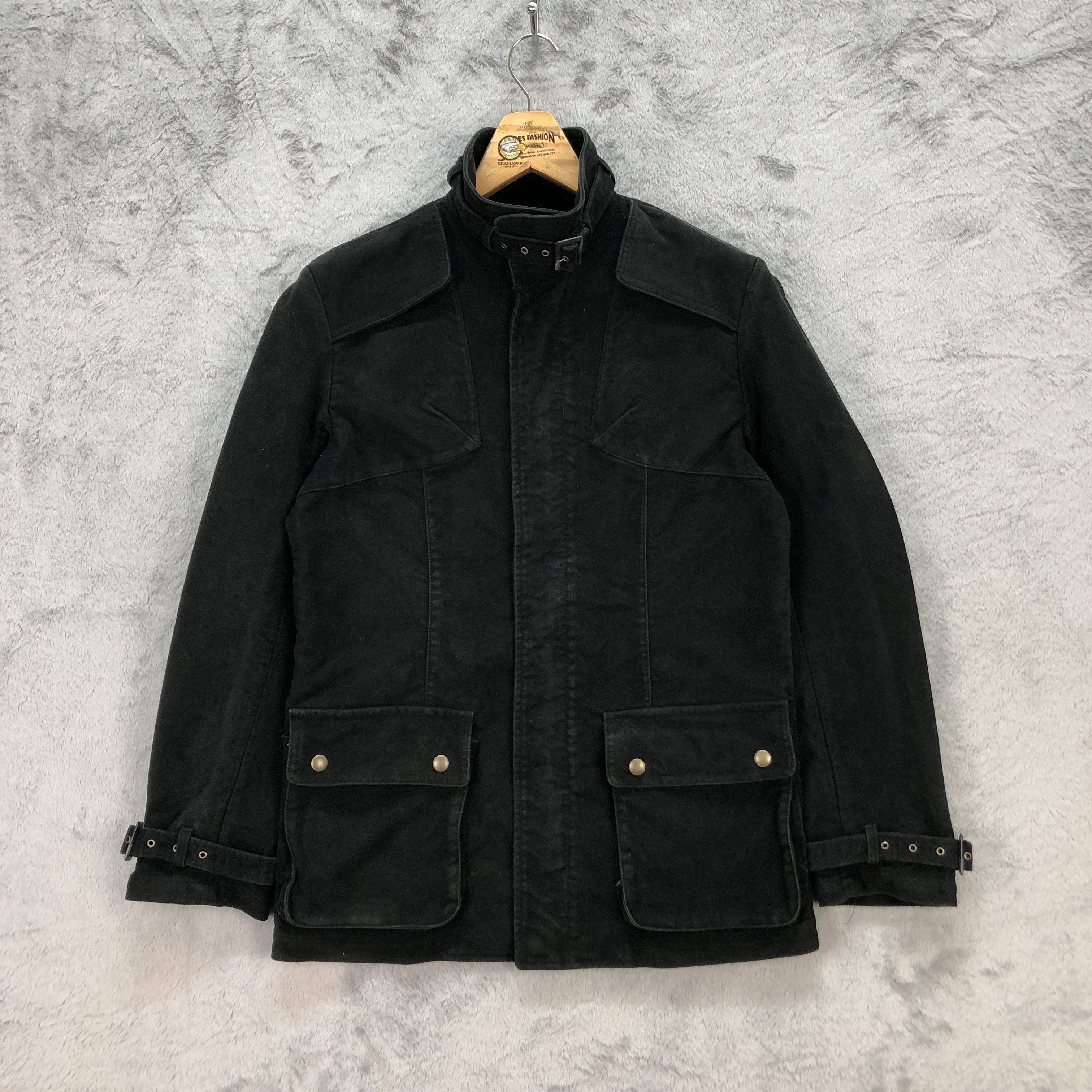 MCM MCM LEGERE BORCADE BLACK CHORE JACKET #5569-198 Size US M / EU 48-50 / 2 - 1 Thumbnail