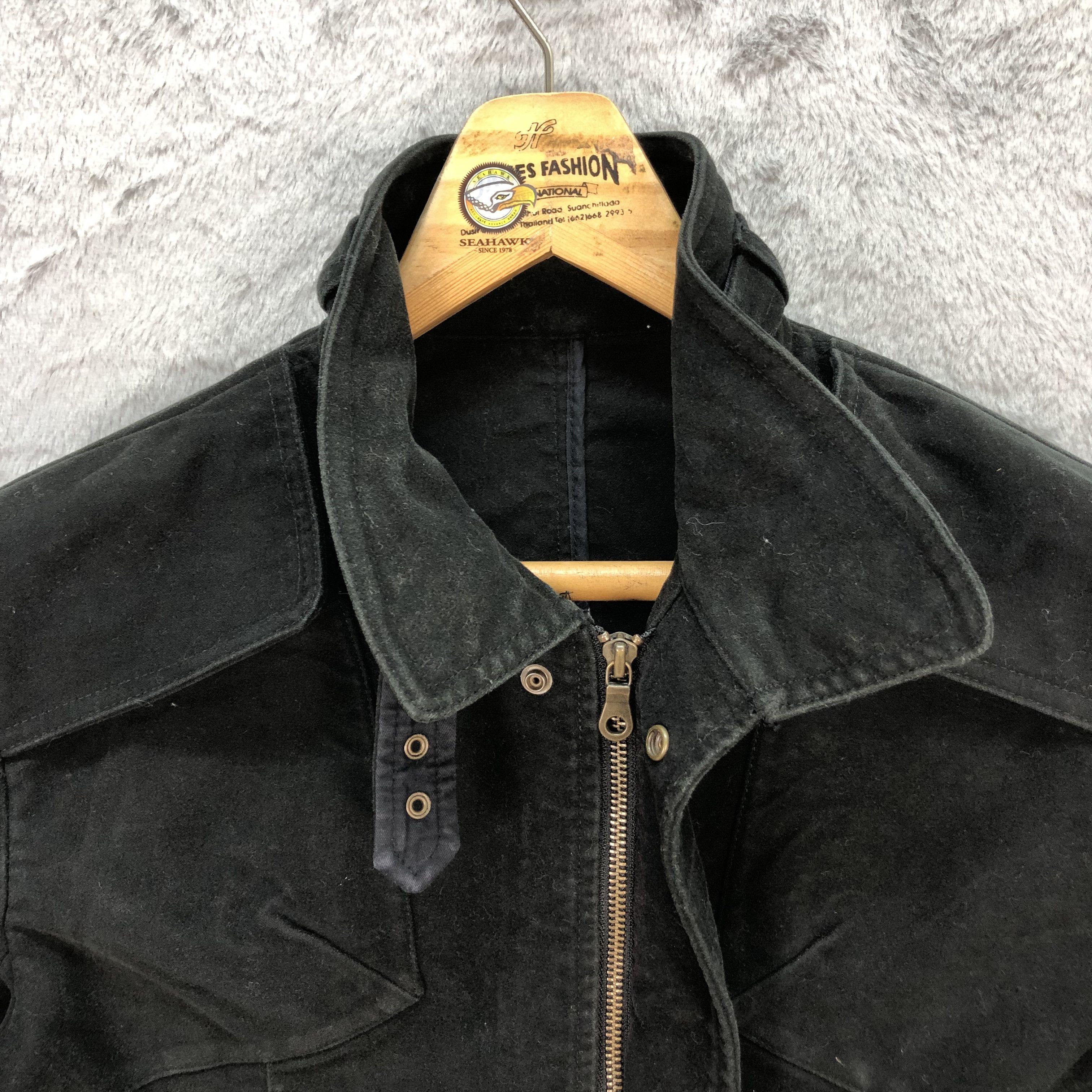 MCM MCM LEGERE BORCADE BLACK CHORE JACKET #5569-198 Size US M / EU 48-50 / 2 - 6 Thumbnail