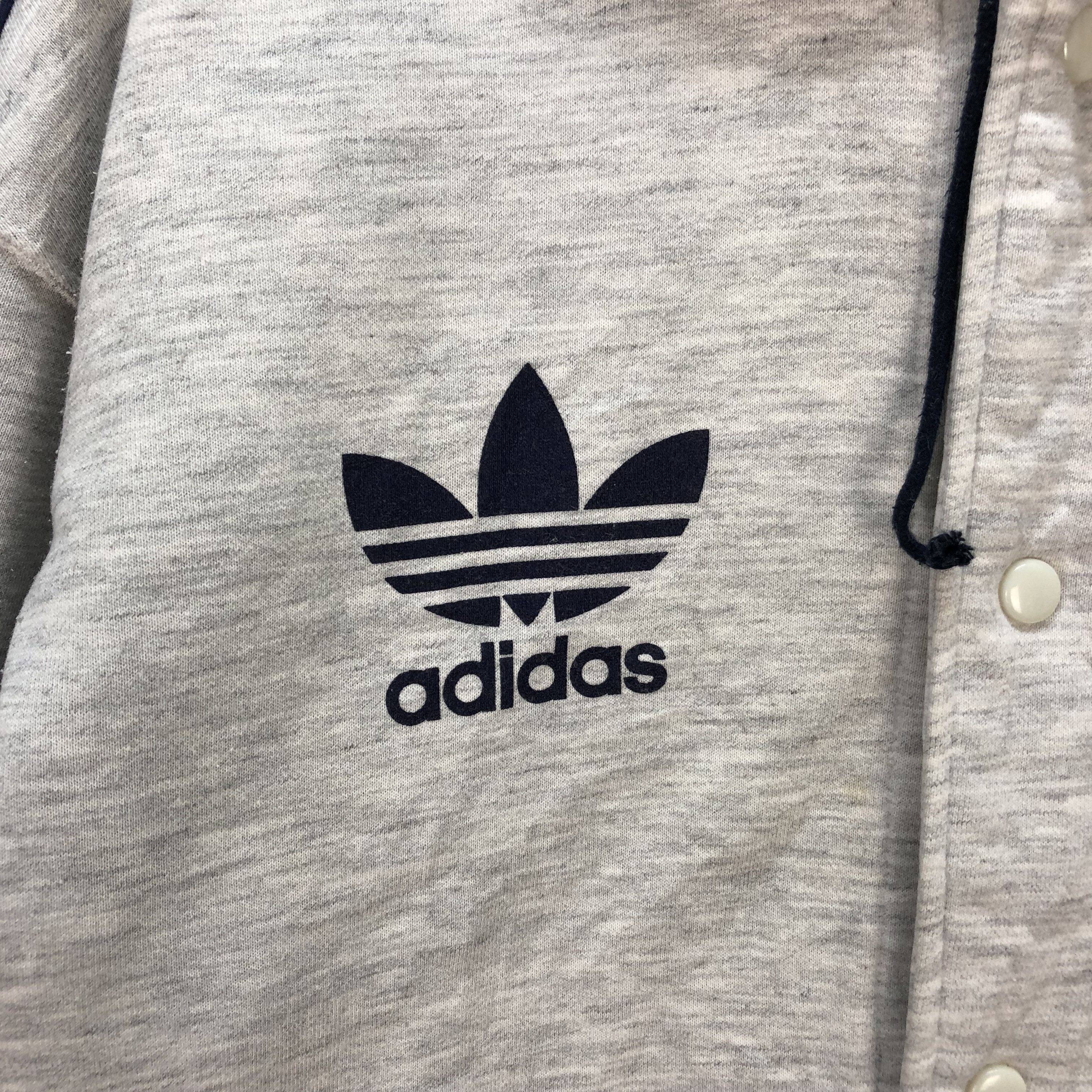 Adidas VINTAGE ADIDAS TREFOIL BIG LOGO HOODIES #6300-59 Size US M / EU 48-50 / 2 - 7 Thumbnail