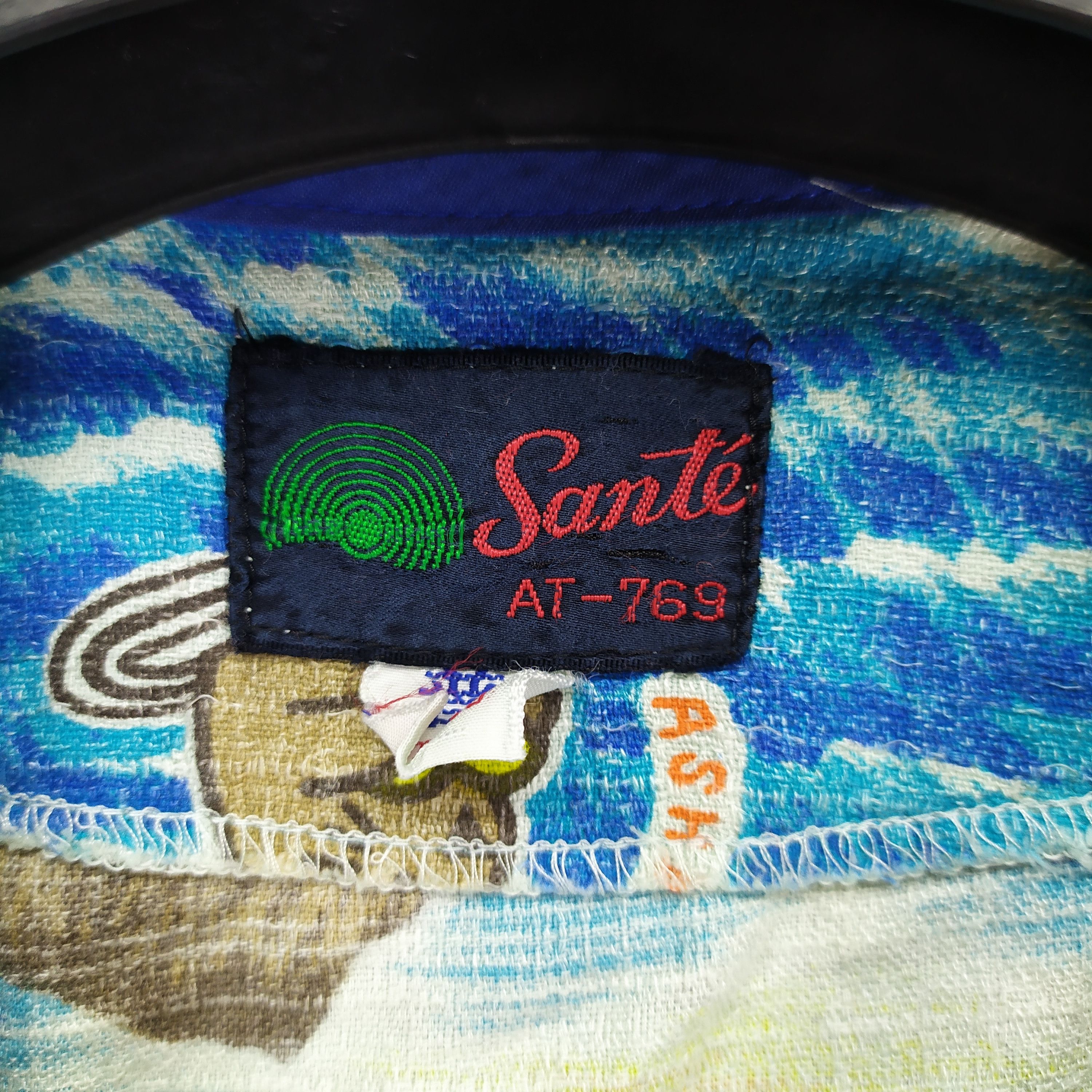 Vintage Sante' Fullprint Hawaiian Set Shirt & Short Pant #396-15 Size US M / EU 48-50 / 2 - 5 Thumbnail