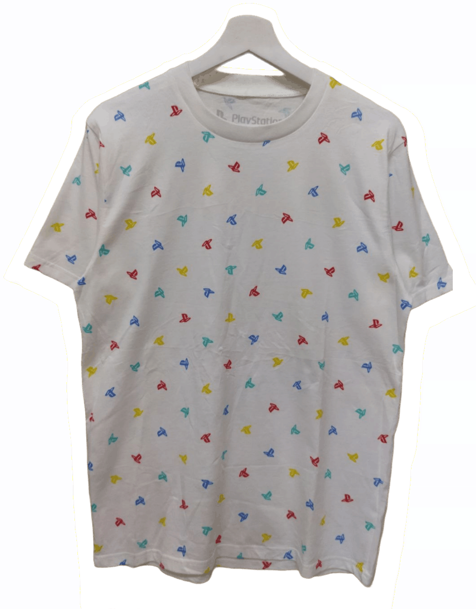 Japanese Brand Playstation Over Print Tshirt Size US M / EU 48-50 / 2 - 1 Thumbnail