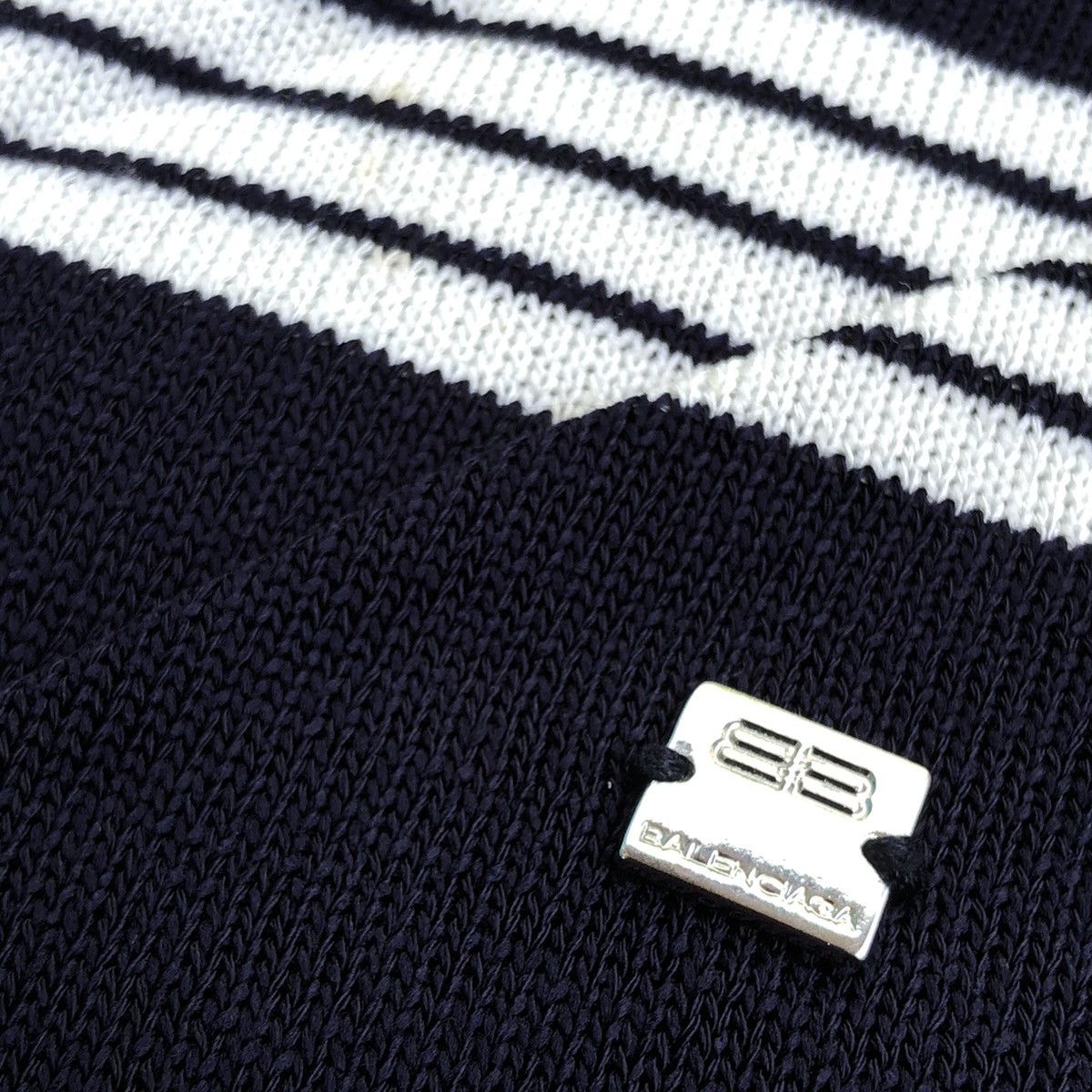 Balenciaga × Vintage Vintage 90s Balenciaga Stripe Knitwear Togle 3 Button Size US L / EU 52-54 / 3 - 7 Thumbnail