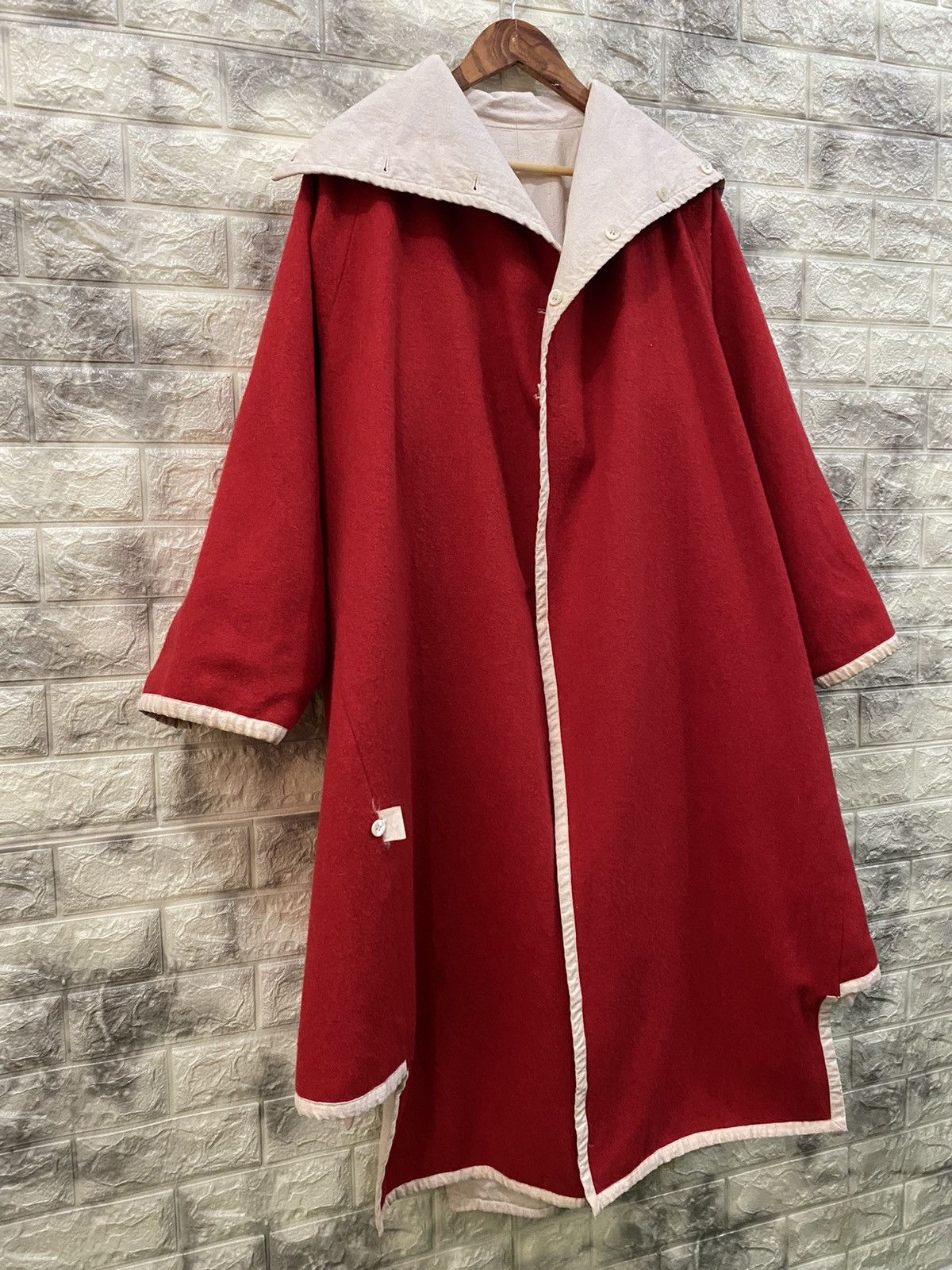 Vintage × Y's × Yohji Yamamoto 🔥Archive🔥Vintage 90’s Yohji Yamamoto Overcoat Size US L / EU 52-54 / 3 - 5 Thumbnail