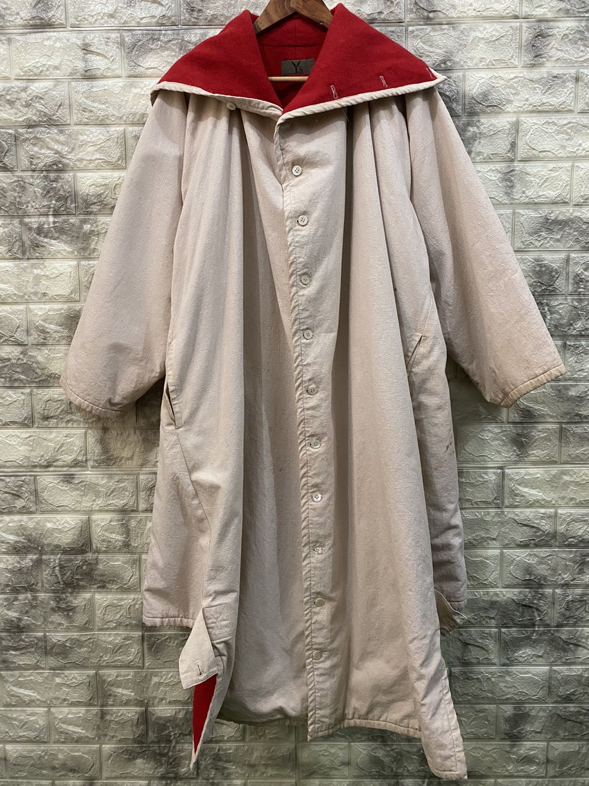 Vintage × Y's × Yohji Yamamoto 🔥Archive🔥Vintage 90’s Yohji Yamamoto Overcoat Size US L / EU 52-54 / 3 - 10 Thumbnail