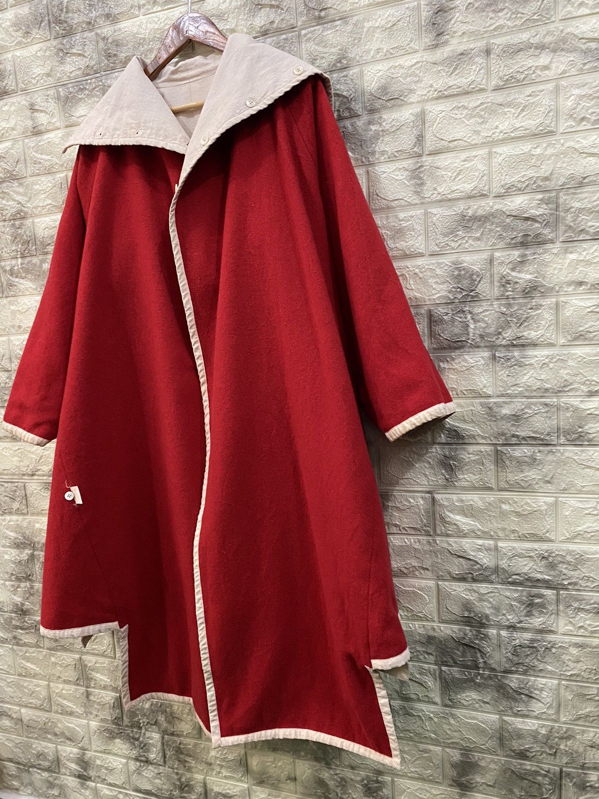 Vintage × Y's × Yohji Yamamoto 🔥Archive🔥Vintage 90’s Yohji Yamamoto Overcoat Size US L / EU 52-54 / 3 - 4 Thumbnail