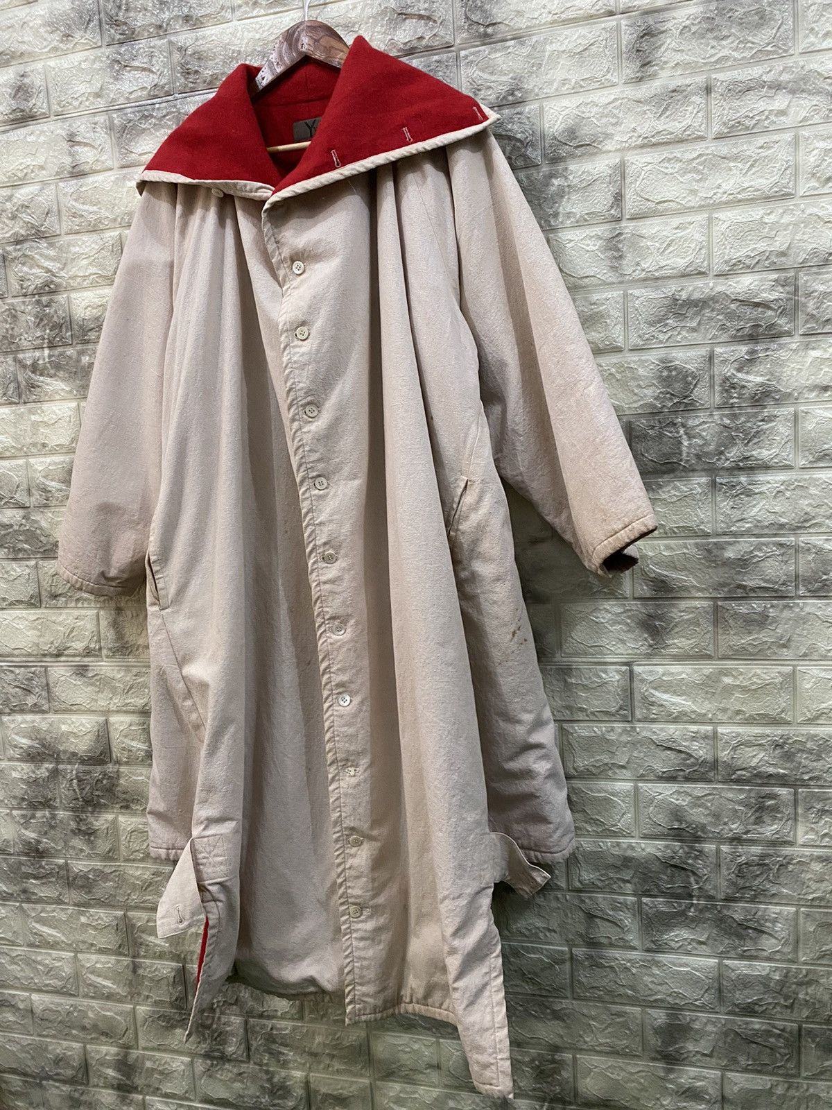 Vintage × Y's × Yohji Yamamoto 🔥Archive🔥Vintage 90’s Yohji Yamamoto Overcoat Size US L / EU 52-54 / 3 - 11 Thumbnail