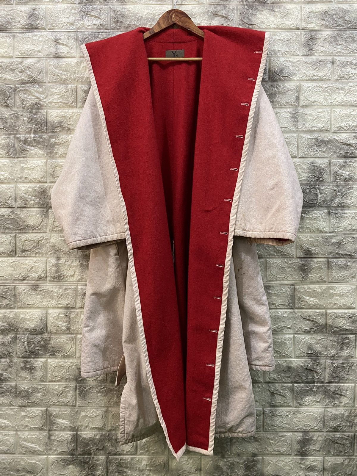 Vintage × Y's × Yohji Yamamoto 🔥Archive🔥Vintage 90’s Yohji Yamamoto Overcoat Size US L / EU 52-54 / 3 - 22 Thumbnail