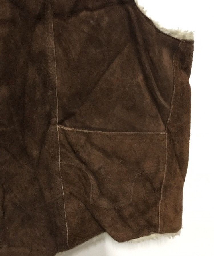 Leather Agua azul leather vest nice design size L Size US L / EU 52-54 / 3 - 6 Thumbnail