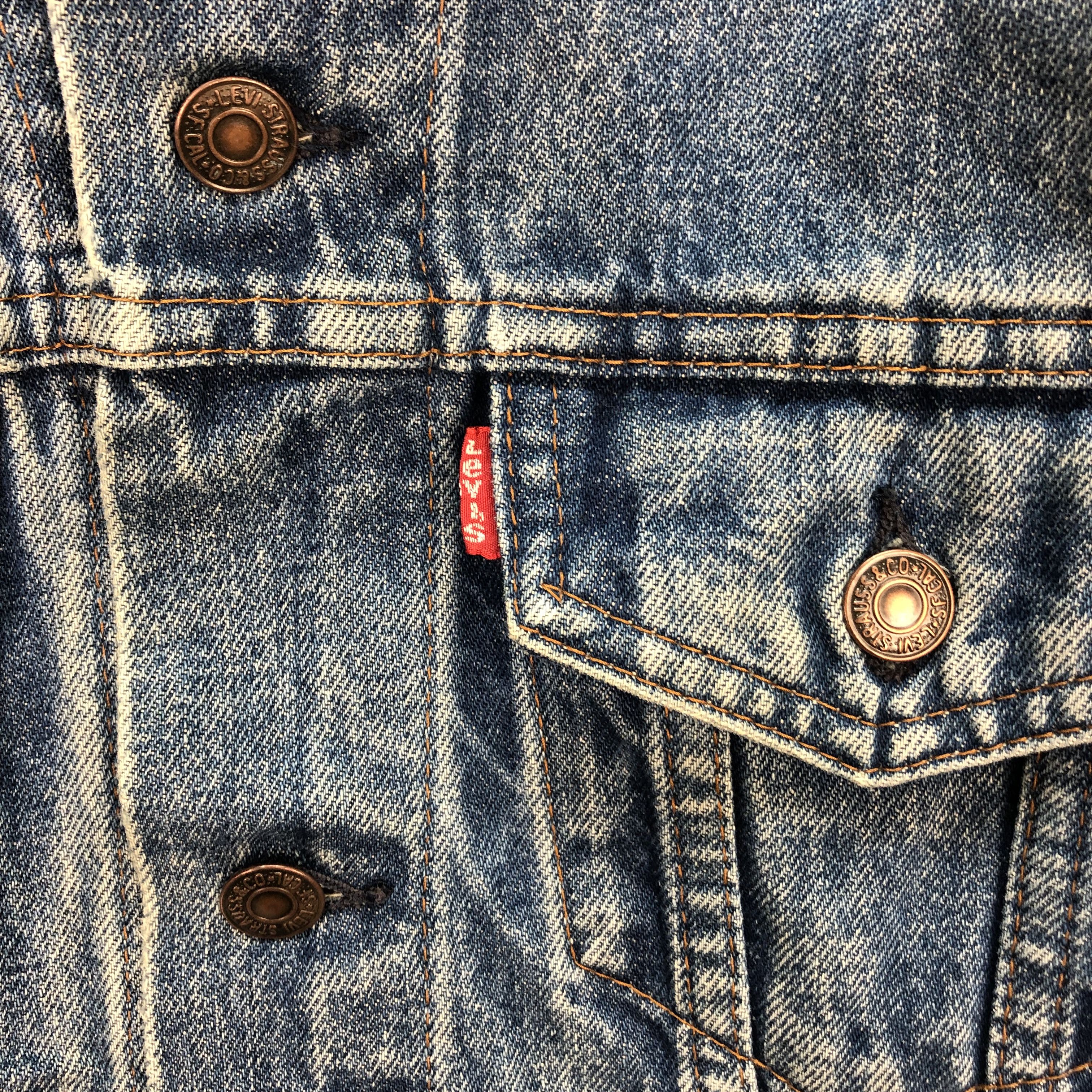 Levi's VTG LEVI'S MADE IN FRANCE DENIM JACKET BUTTON 276 #5557-197 Size US S / EU 44-46 / 1 - 5 Thumbnail
