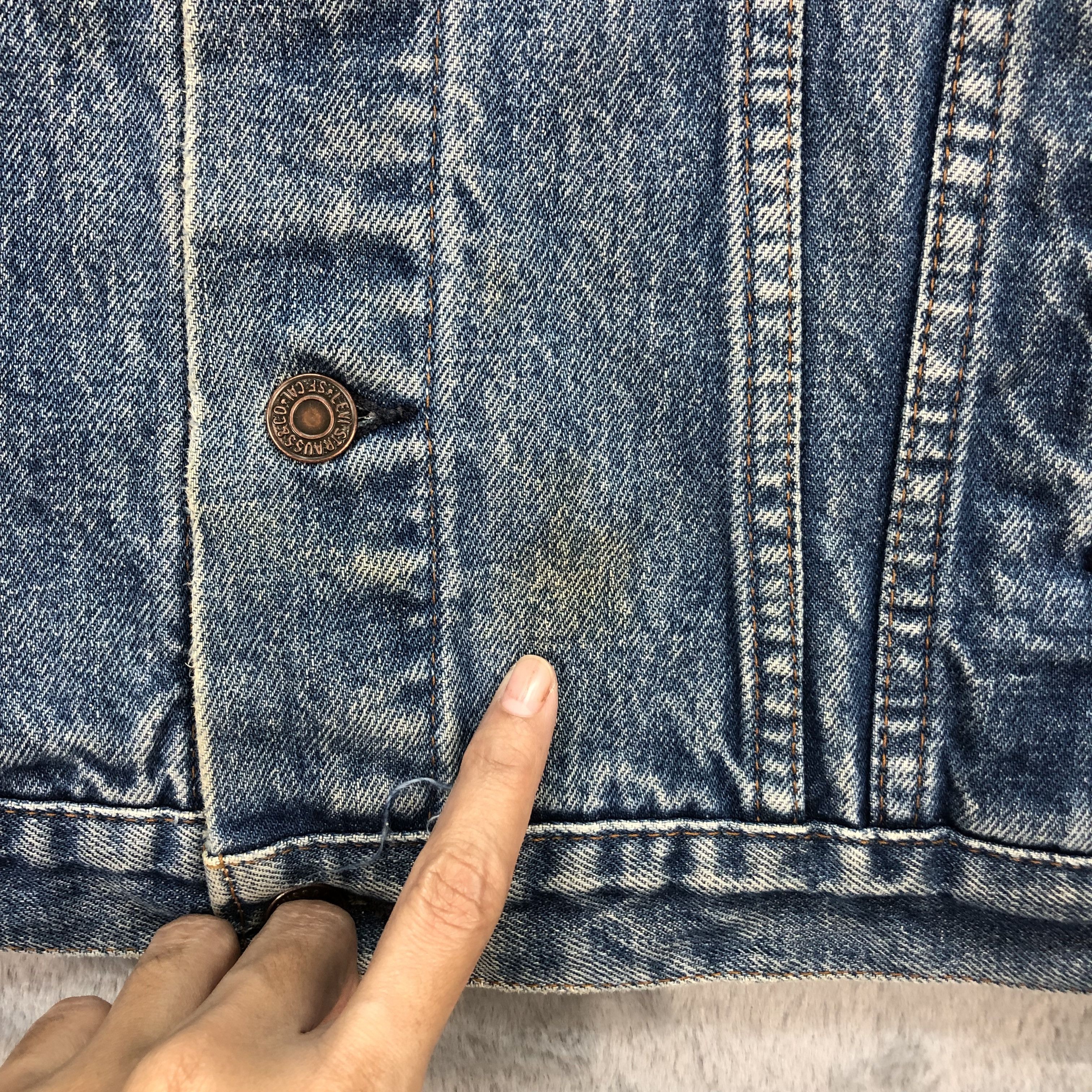 Levi's VTG LEVI'S MADE IN FRANCE DENIM JACKET BUTTON 276 #5557-197 Size US S / EU 44-46 / 1 - 7 Thumbnail