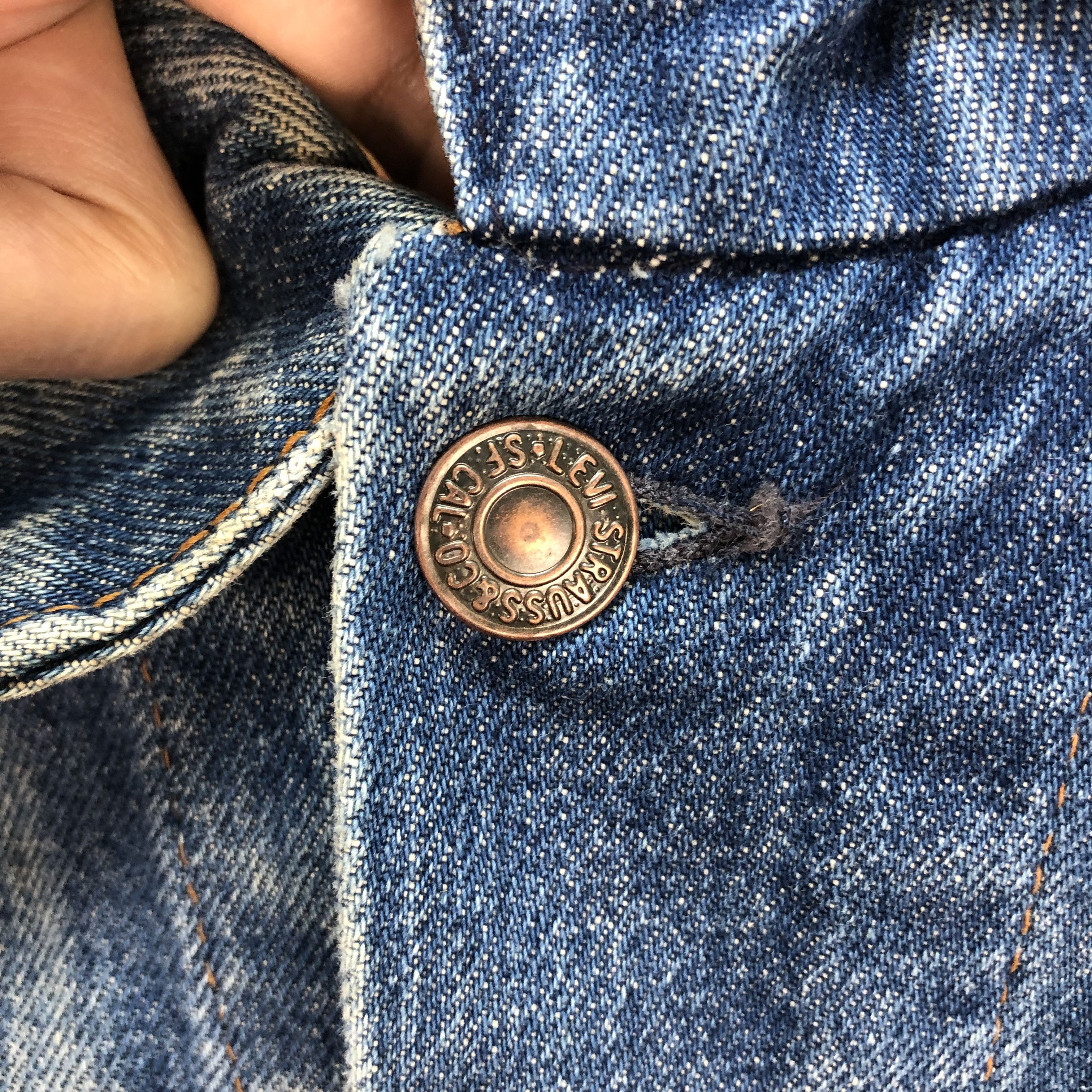 Levi's VTG LEVI'S MADE IN FRANCE DENIM JACKET BUTTON 276 #5557-197 Size US S / EU 44-46 / 1 - 3 Thumbnail