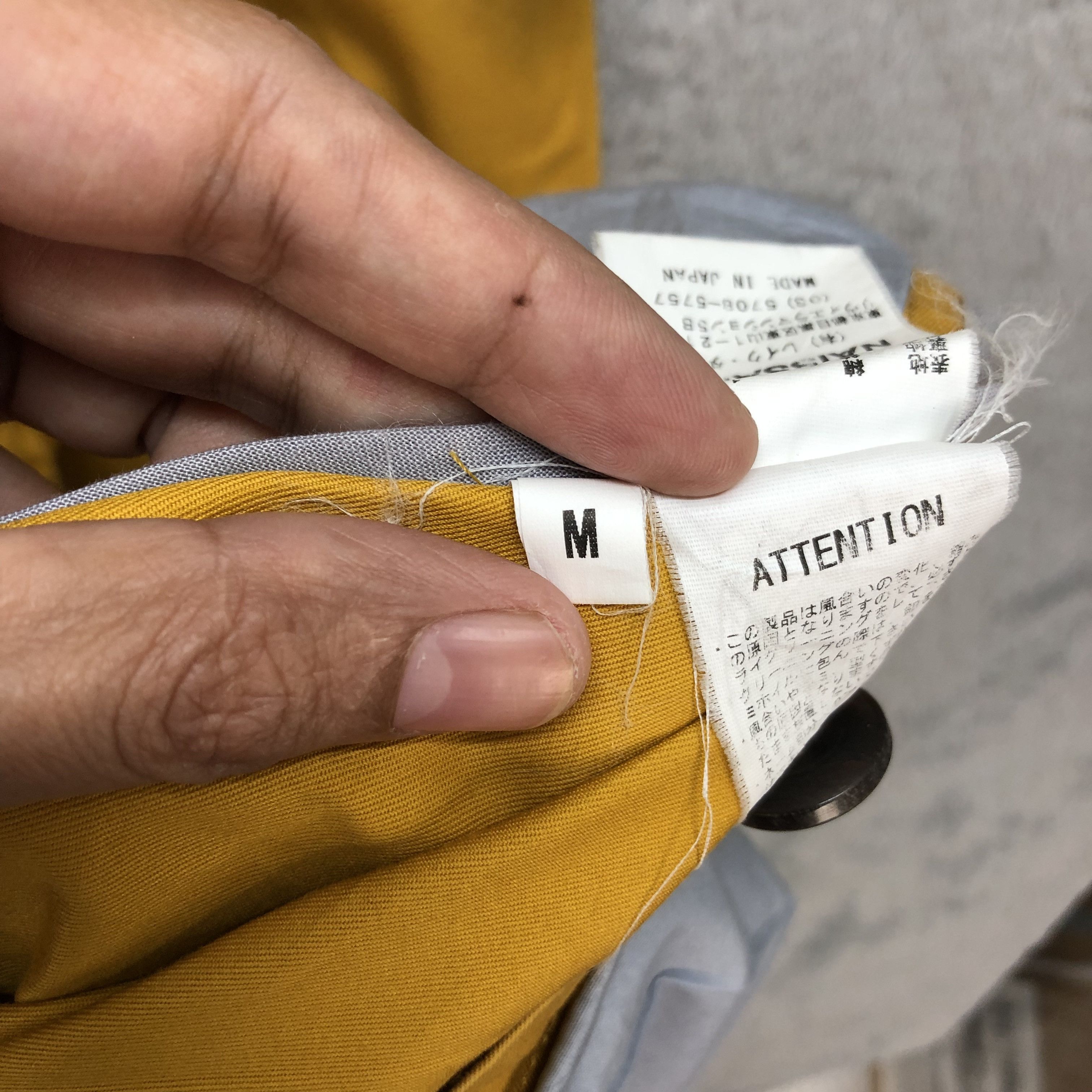 Naissance NAISSANCE MADE IN JAPAN YELLOW COAT #5517-195 Size US M / EU 48-50 / 2 - 10 Thumbnail