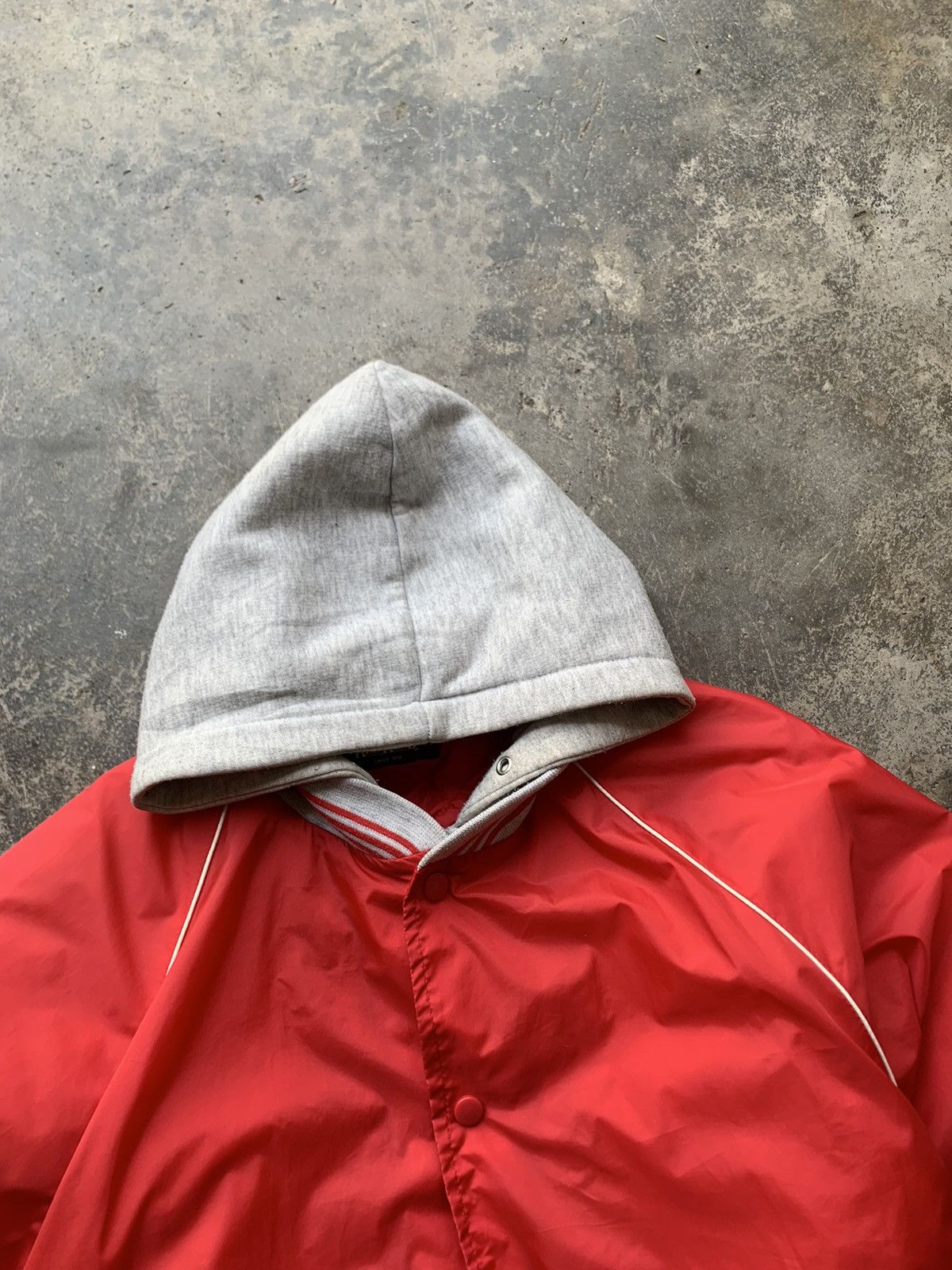 Vintage 👹Vintage Smith Hooded Bomber Jacket Size US L / EU 52-54 / 3 - 6 Thumbnail