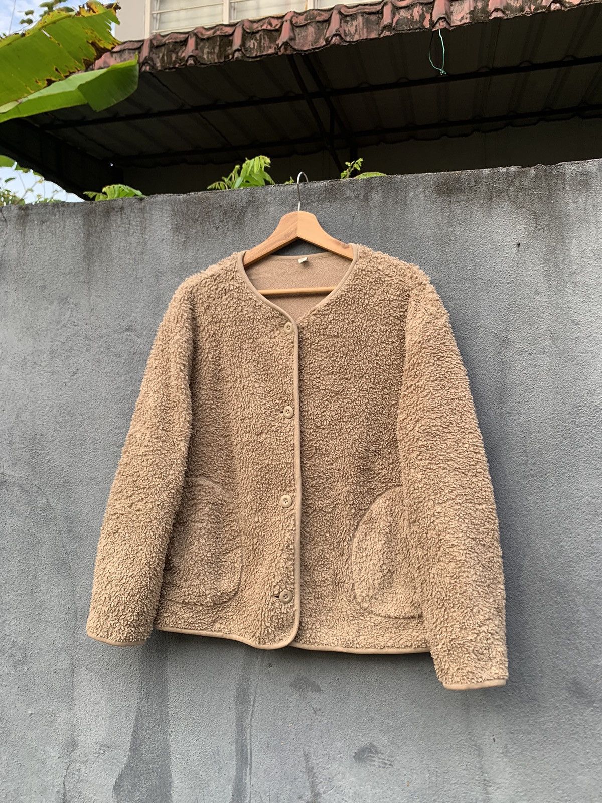 Uniqlo 👹Uniqlo Brown Fleece Jacket Size US M / EU 48-50 / 2 - 1 Thumbnail