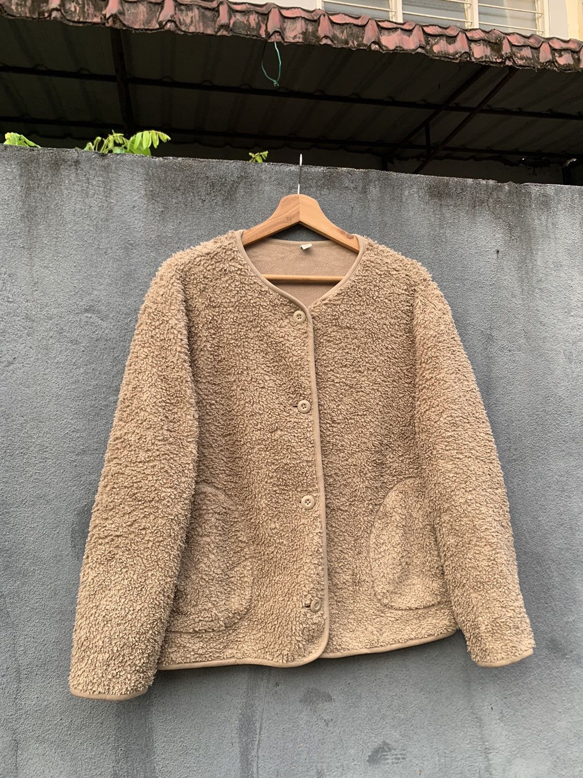 Uniqlo 👹Uniqlo Brown Fleece Jacket Size US M / EU 48-50 / 2 - 4 Thumbnail