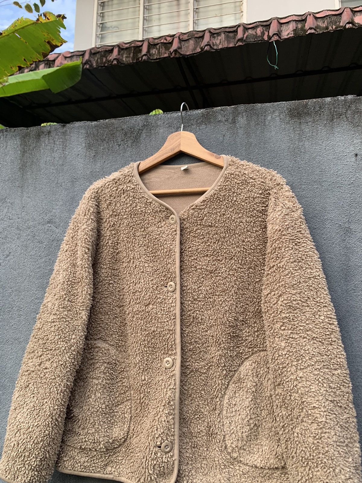 Uniqlo 👹Uniqlo Brown Fleece Jacket Size US M / EU 48-50 / 2 - 5 Thumbnail