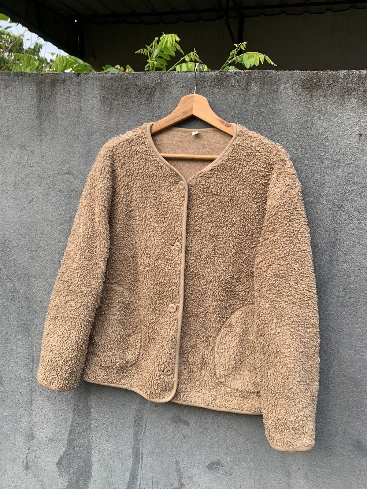 Uniqlo 👹Uniqlo Brown Fleece Jacket Size US M / EU 48-50 / 2 - 6 Thumbnail