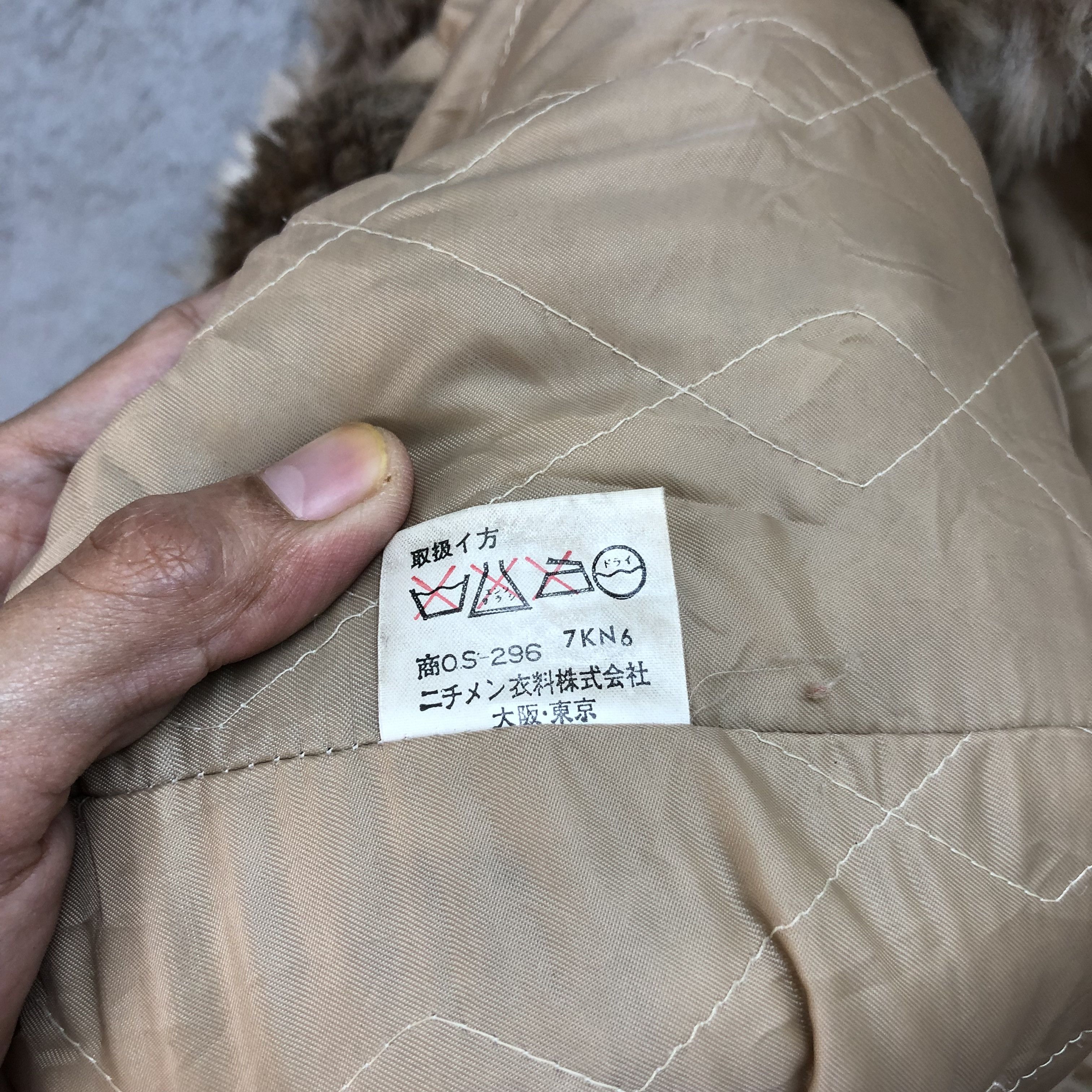McGregor Vintage Mcgregor Stripes Fur Hooded Heavy Jacket #5201-179 Size US M / EU 48-50 / 2 - 8 Thumbnail