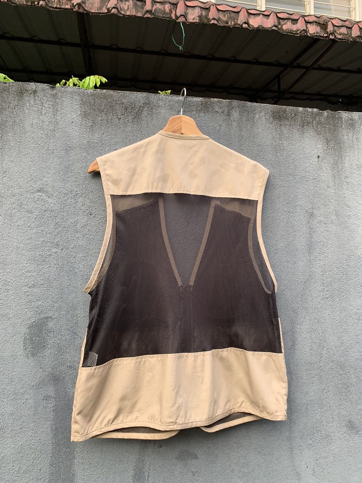 Japanese Brand 👹Vintage Brown Tactical Vest Size US M / EU 48-50 / 2 - 8 Thumbnail