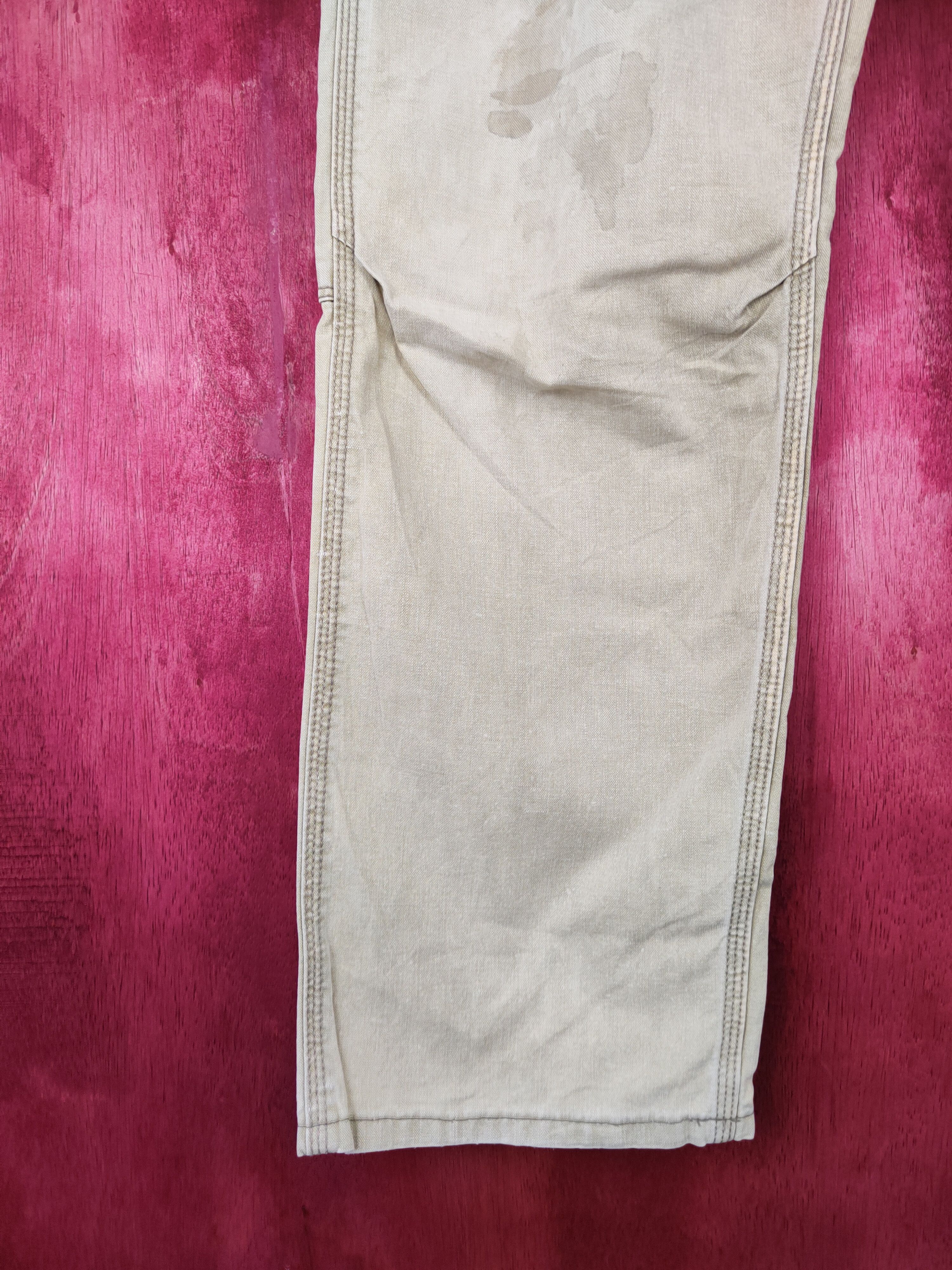 Japanese Brand Blue Way Faded Light Green Tactical Cargo Pants #S559 Size US 34 / EU 50 - 4 Thumbnail