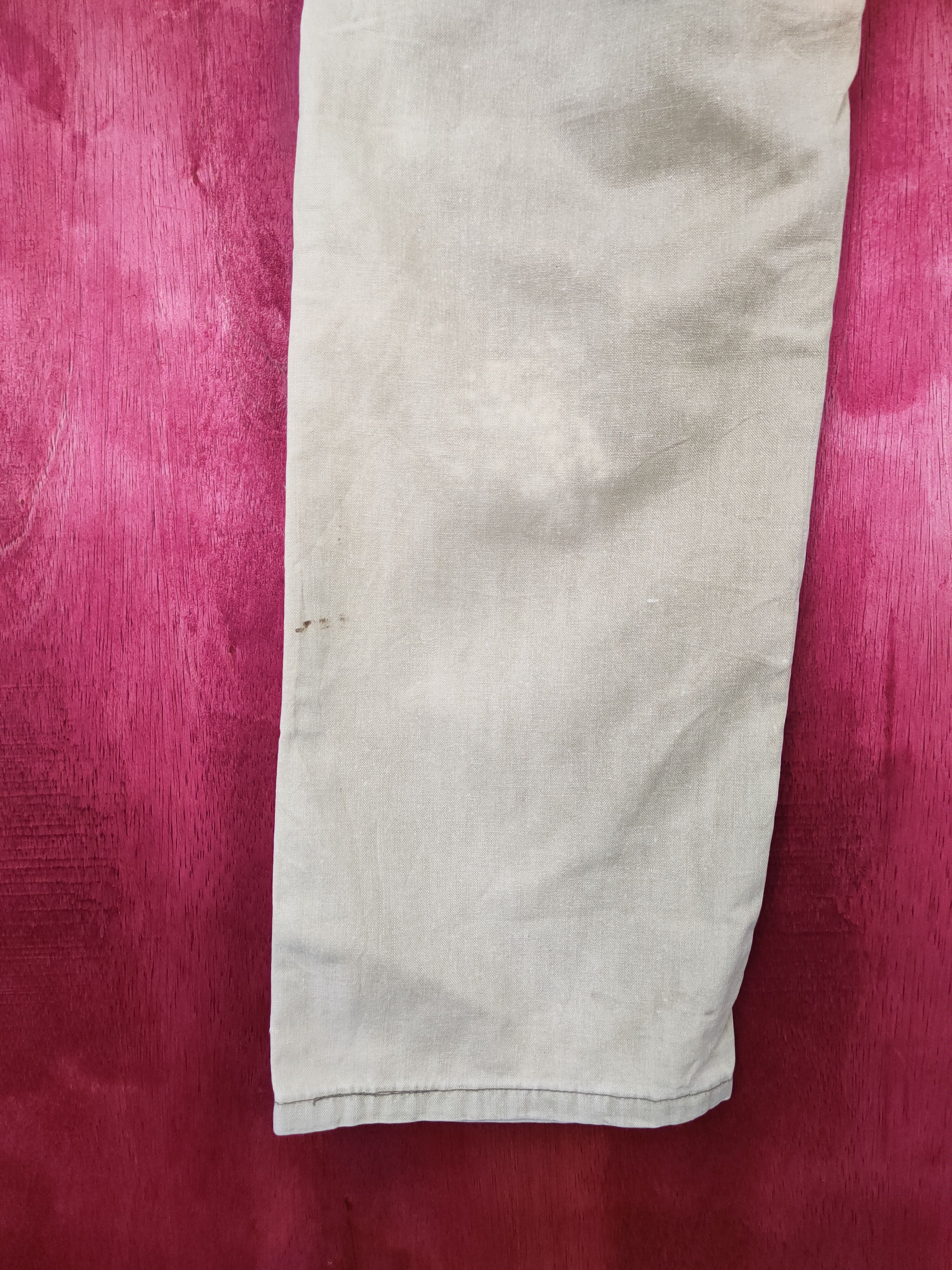 Japanese Brand Blue Way Faded Light Green Tactical Cargo Pants #S559 Size US 34 / EU 50 - 9 Thumbnail