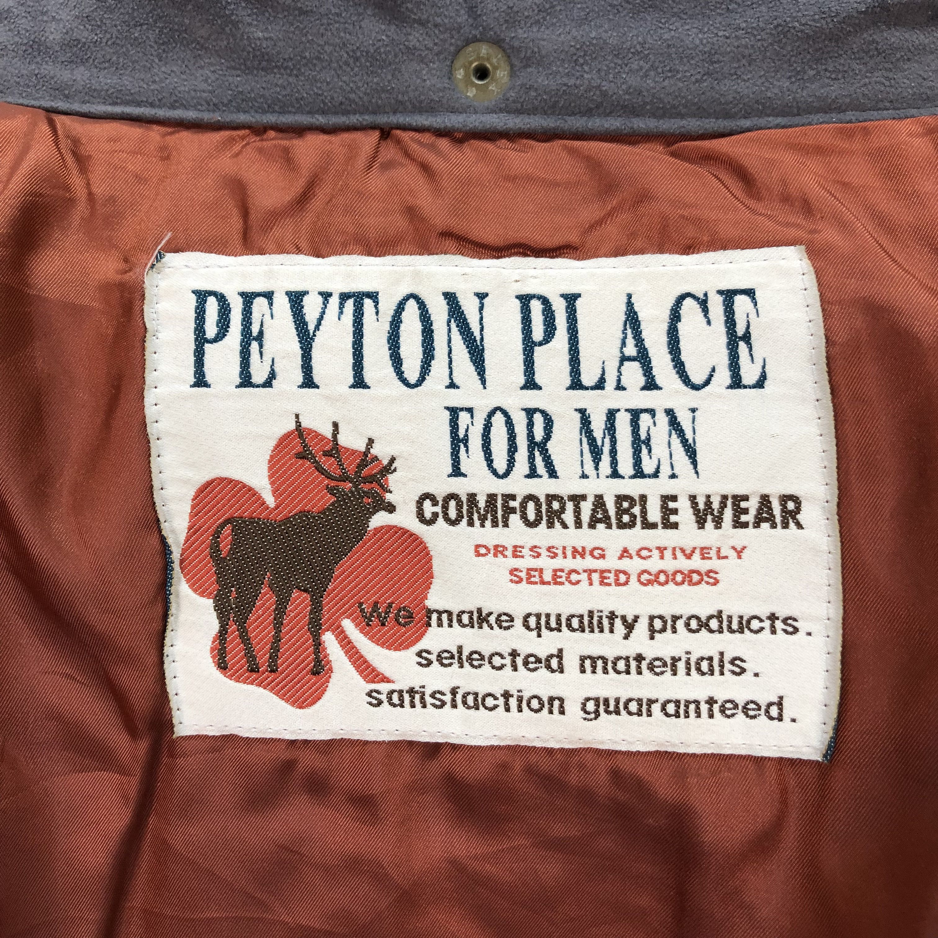 PPFM VINTAGE PEYTON PLACE FOR MEN FIELD & WORK JACKET #5585-199 Size US L / EU 52-54 / 3 - 10 Thumbnail