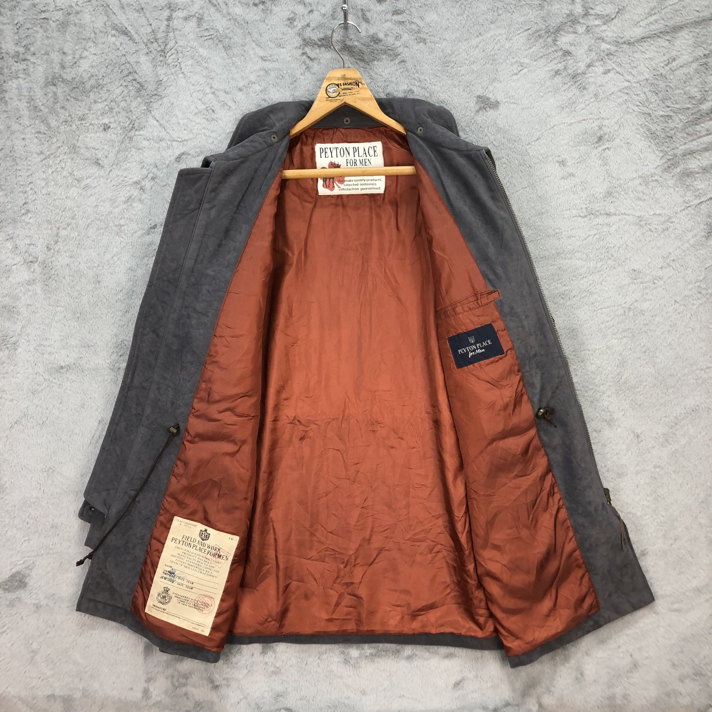 PPFM VINTAGE PEYTON PLACE FOR MEN FIELD & WORK JACKET #5585-199 Size US L / EU 52-54 / 3 - 9 Thumbnail