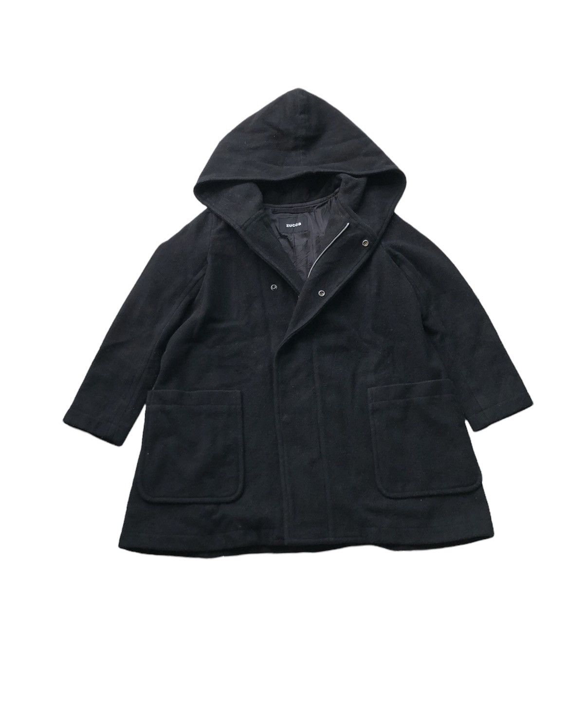 CABANE de ZUCCa × Issey Miyake Rare Cabane De Zucca Issey Miyake Coat Wool Jacket Size S / US 4 / IT 40 - 4 Thumbnail
