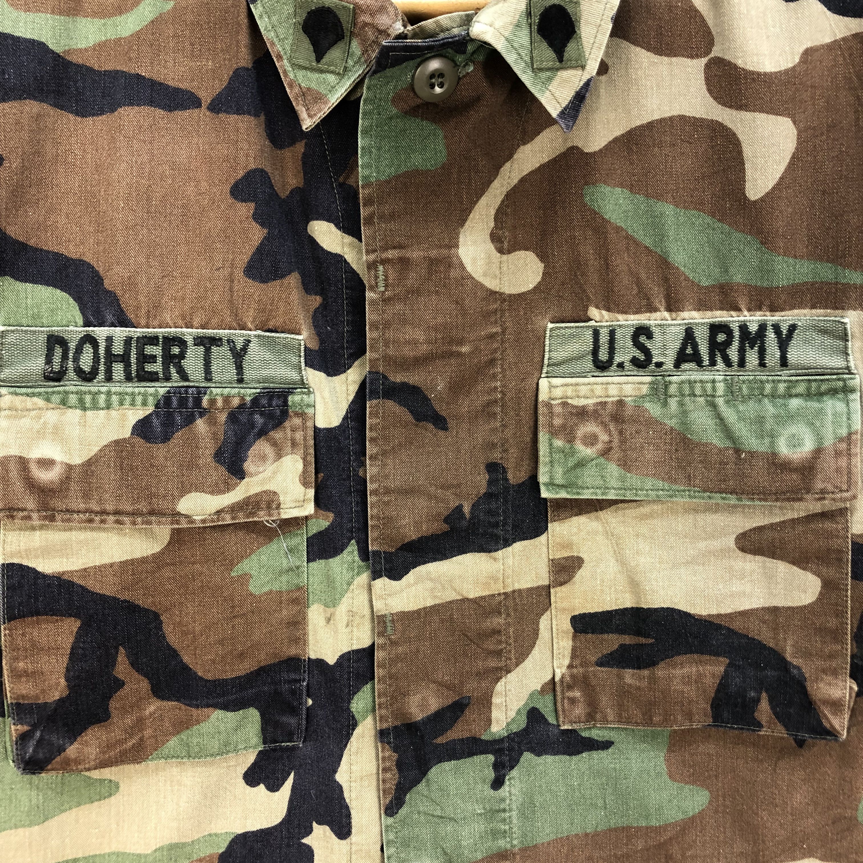 Vintage DOHERTY US ARMY AIRBORNE FIELD JACKET COMBAT JACKET #6341-63 Size US M / EU 48-50 / 2 - 3 Thumbnail