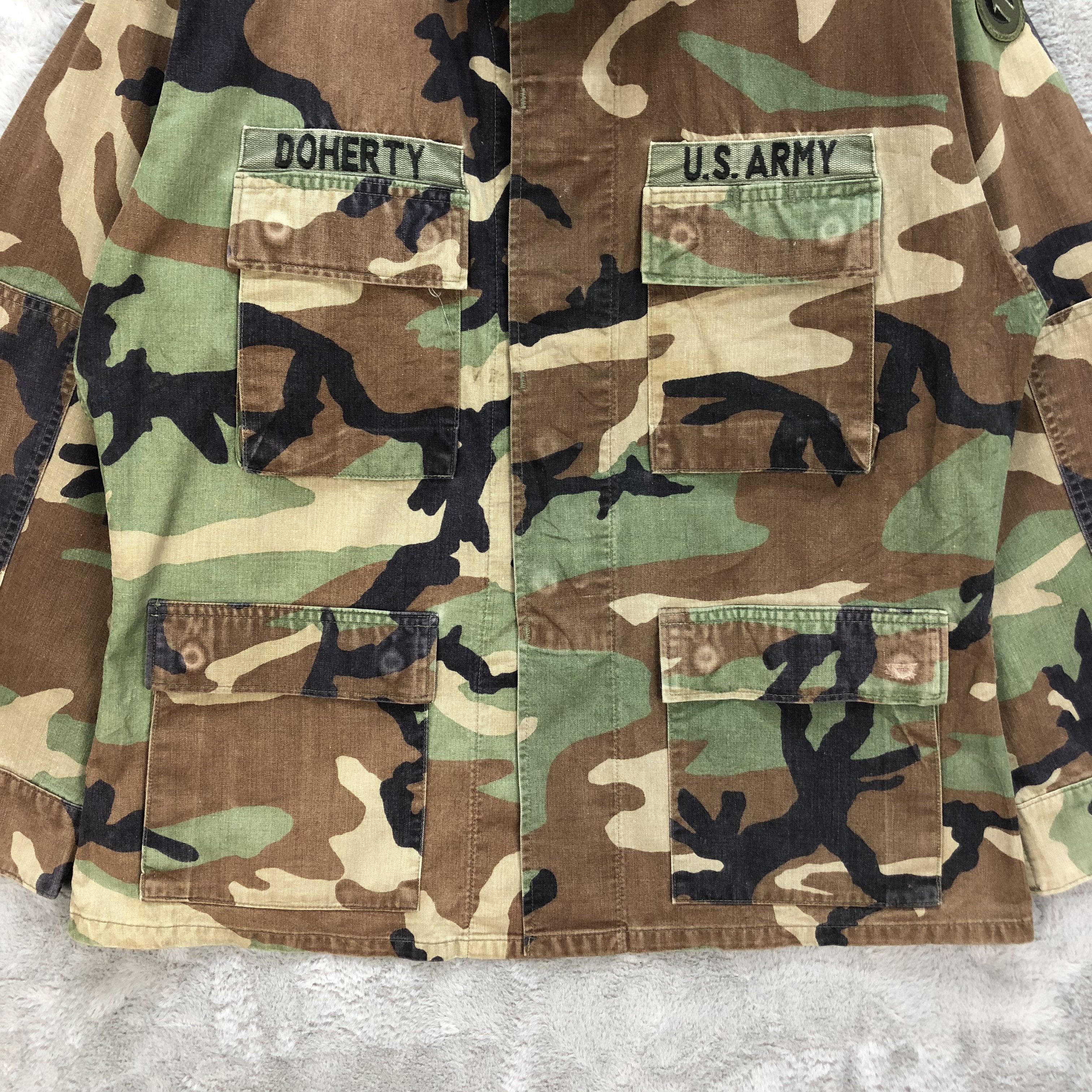 Vintage DOHERTY US ARMY AIRBORNE FIELD JACKET COMBAT JACKET #6341-63 Size US M / EU 48-50 / 2 - 4 Thumbnail