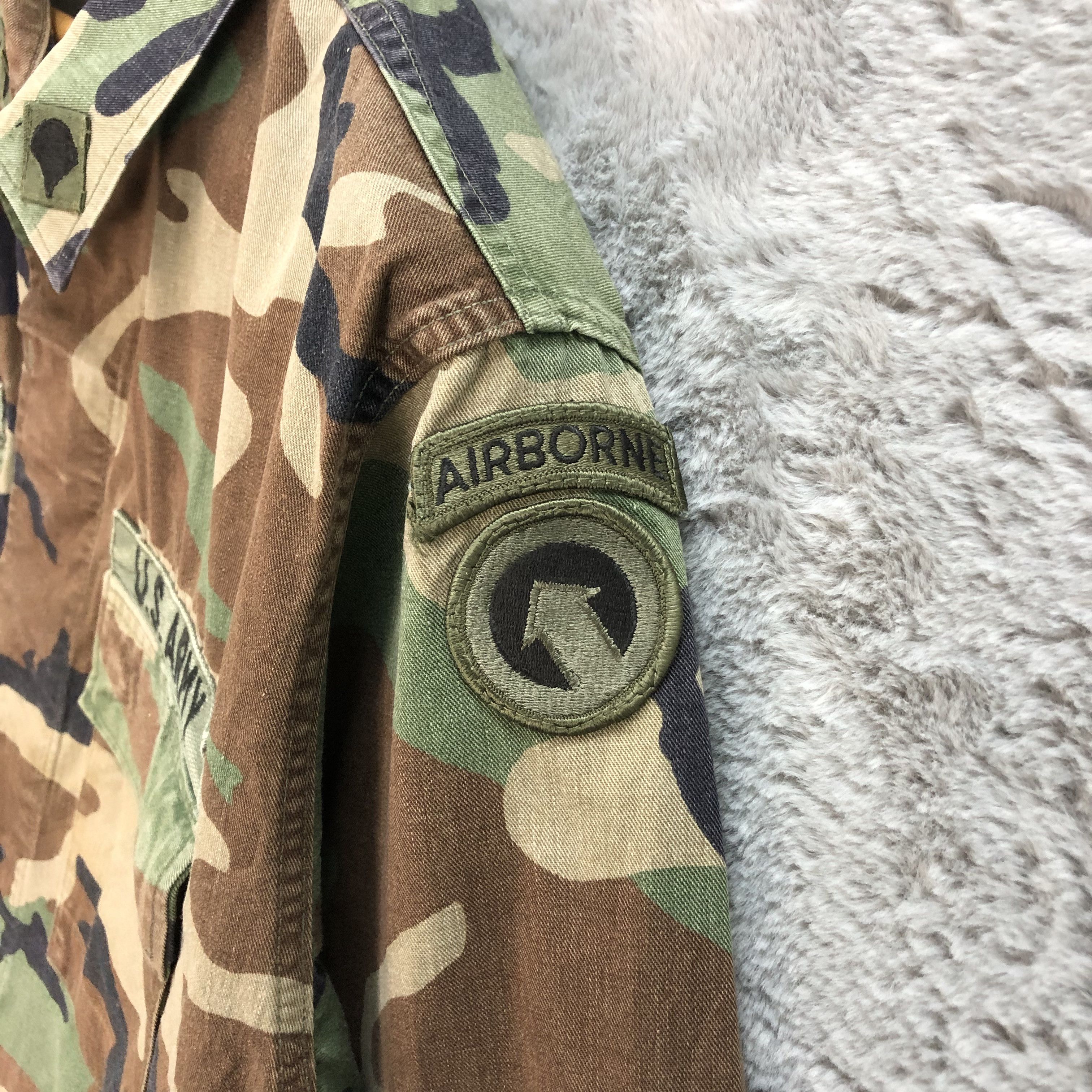 Vintage DOHERTY US ARMY AIRBORNE FIELD JACKET COMBAT JACKET #6341-63 Size US M / EU 48-50 / 2 - 8 Thumbnail