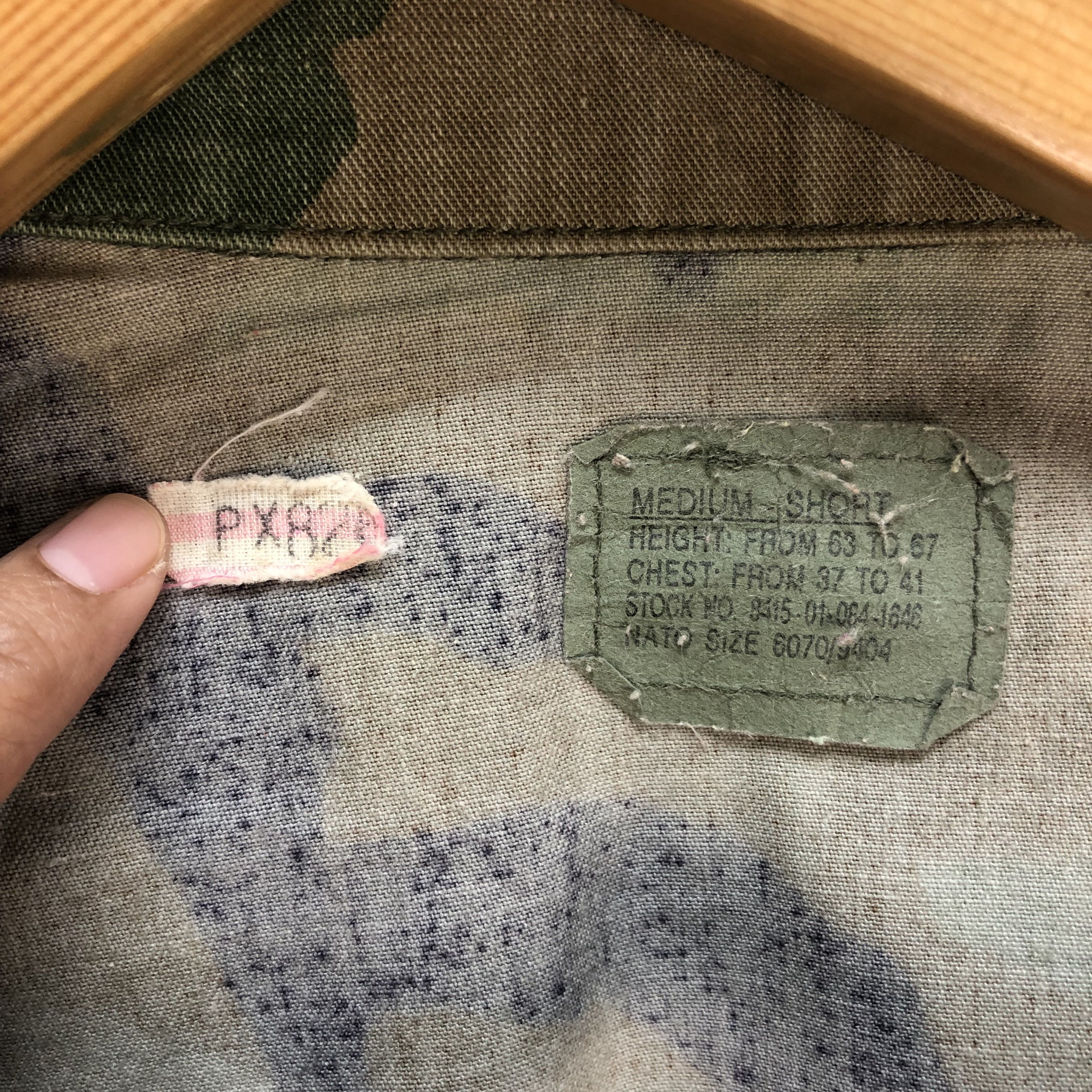 Vintage DOHERTY US ARMY AIRBORNE FIELD JACKET COMBAT JACKET #6341-63 Size US M / EU 48-50 / 2 - 10 Thumbnail