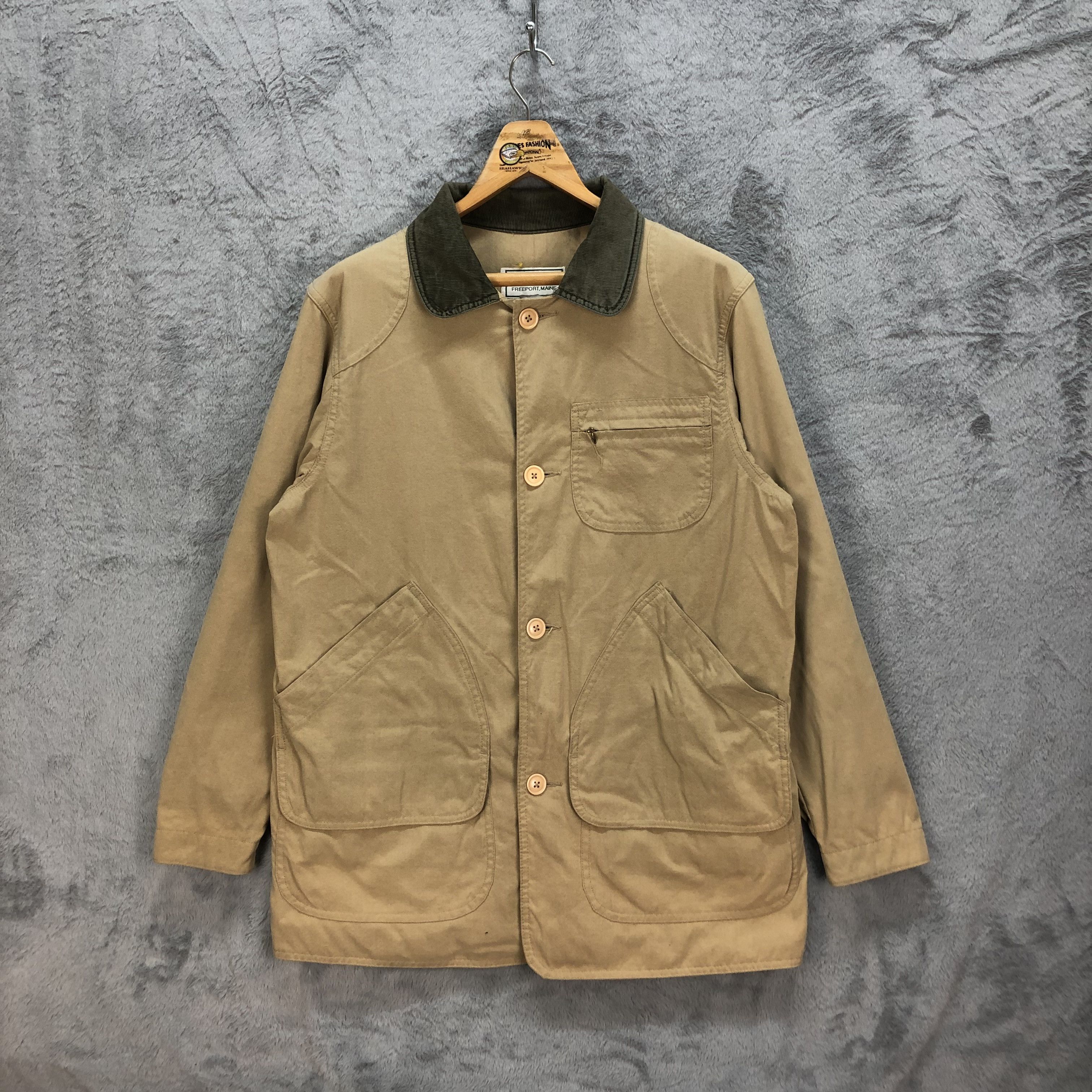 L.L. Bean Vintage L.L. Bean Made in USA Work Jacket #5368-186 Size US M / EU 48-50 / 2 - 1 Thumbnail