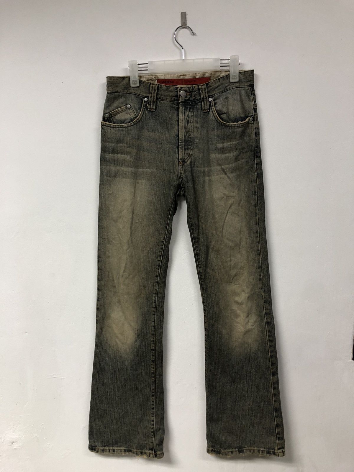Hype GABBA ITALIAN Flare MADE IN ITALY WIDE Leg Bootcut 32X34 | Grailed