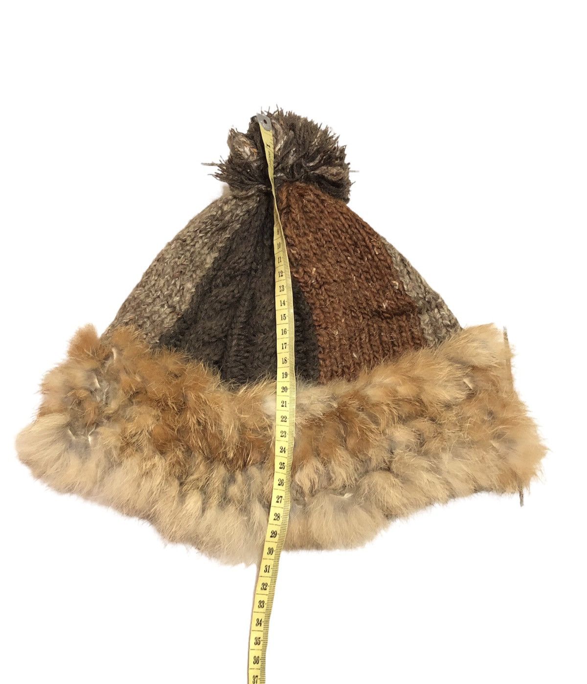 Designer × Japanese Brand Vintage Milsa Fur Beanie Hats Winter Hat Size ONE SIZE - 3 Thumbnail
