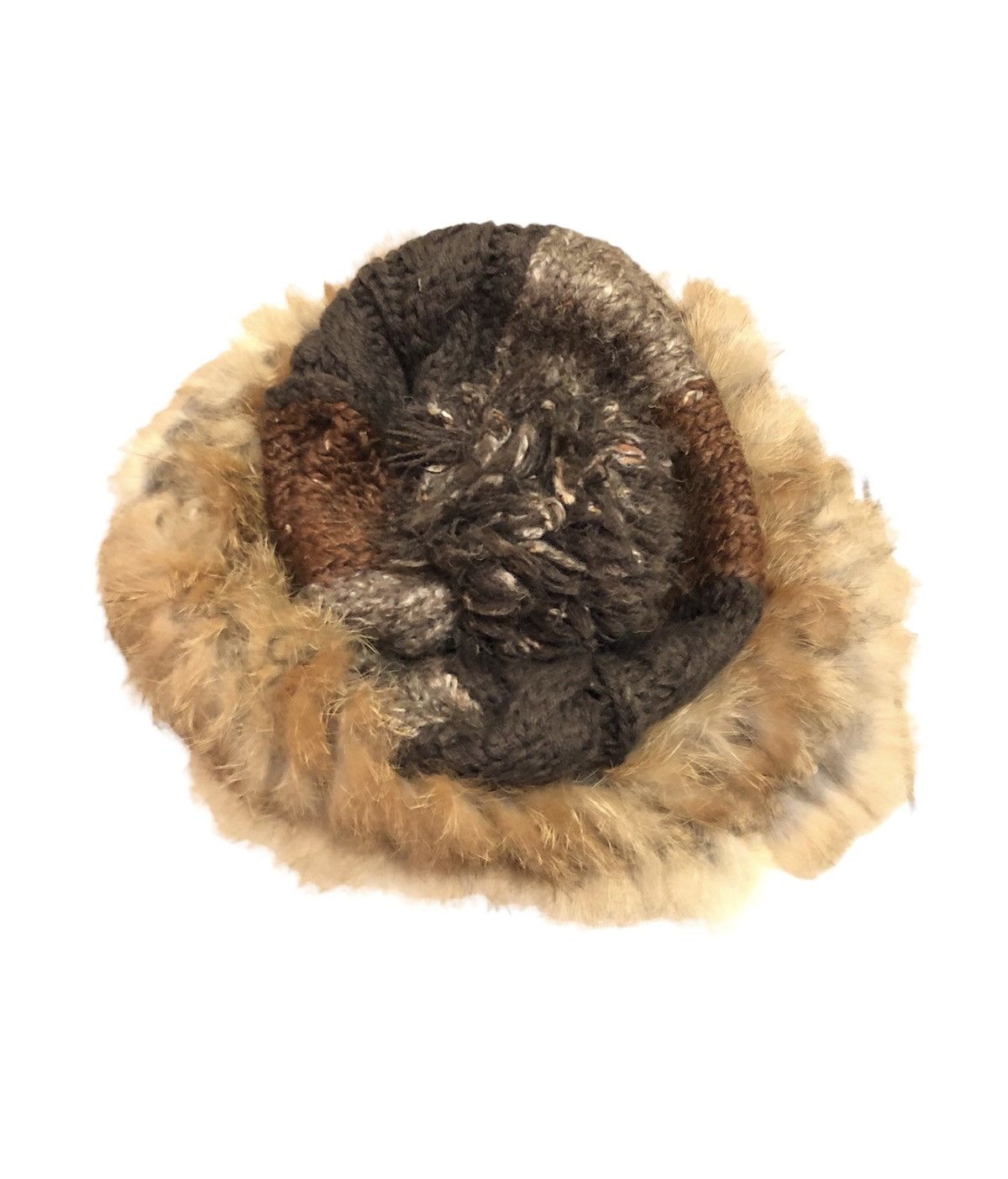 Designer × Japanese Brand Vintage Milsa Fur Beanie Hats Winter Hat Size ONE SIZE - 4 Thumbnail