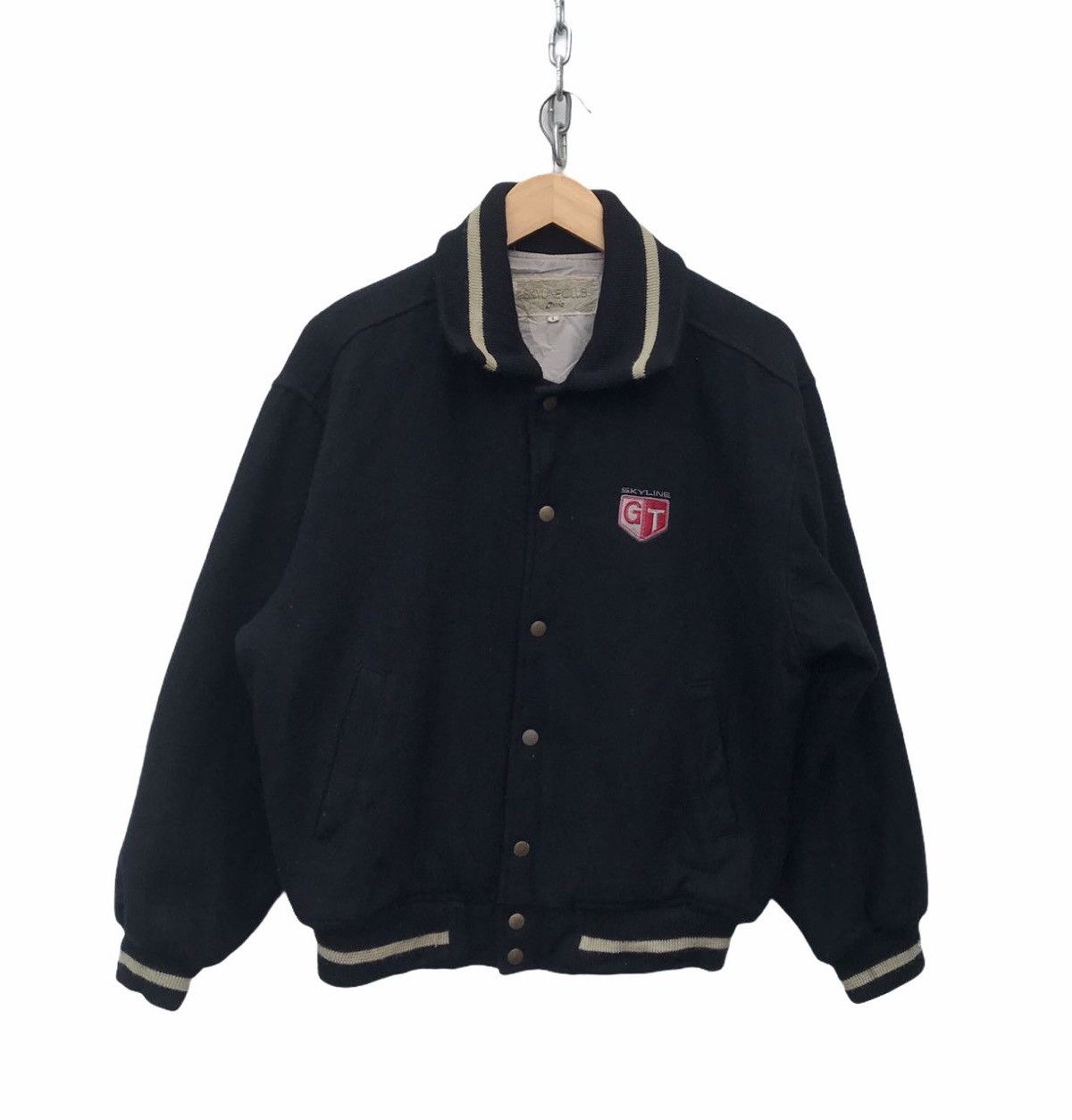 Sports Specialties Vintage Nissan Skyline GT Varsity Jacket Motorsport Jacket Size US M / EU 48-50 / 2 - 2 Thumbnail