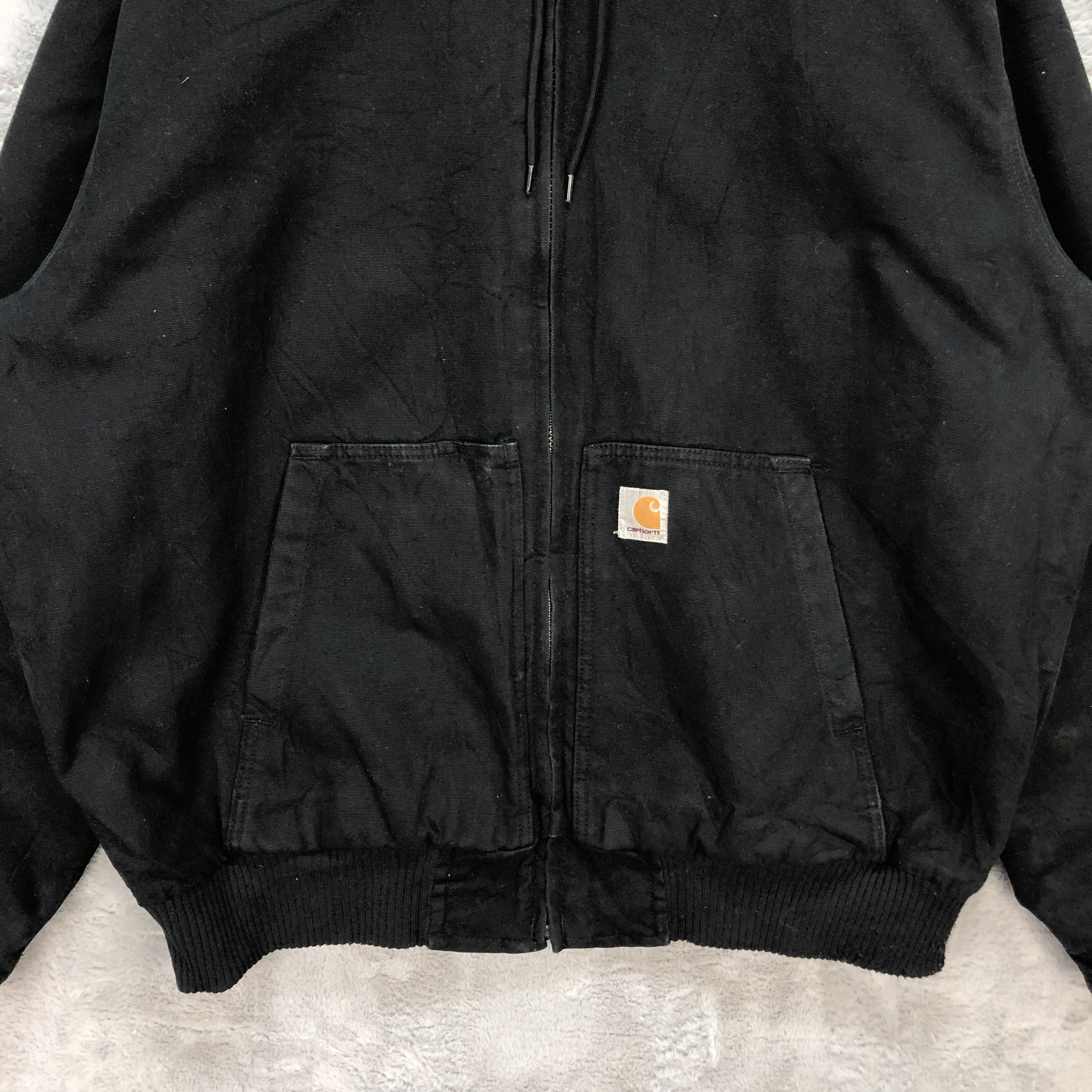 Carhartt CARHARTT HOODED JACKET / DUCK JACKET #6322-60 Size US XL / EU 56 / 4 - 4 Thumbnail