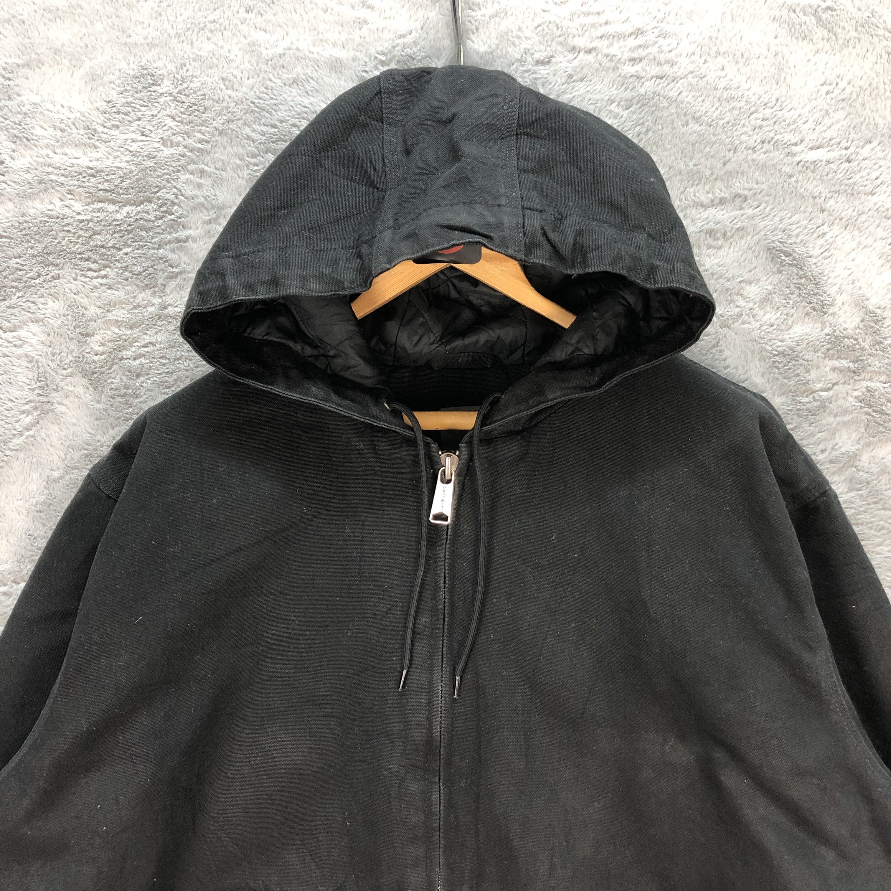 Carhartt CARHARTT HOODED JACKET / DUCK JACKET #6322-60 Size US XL / EU 56 / 4 - 2 Thumbnail