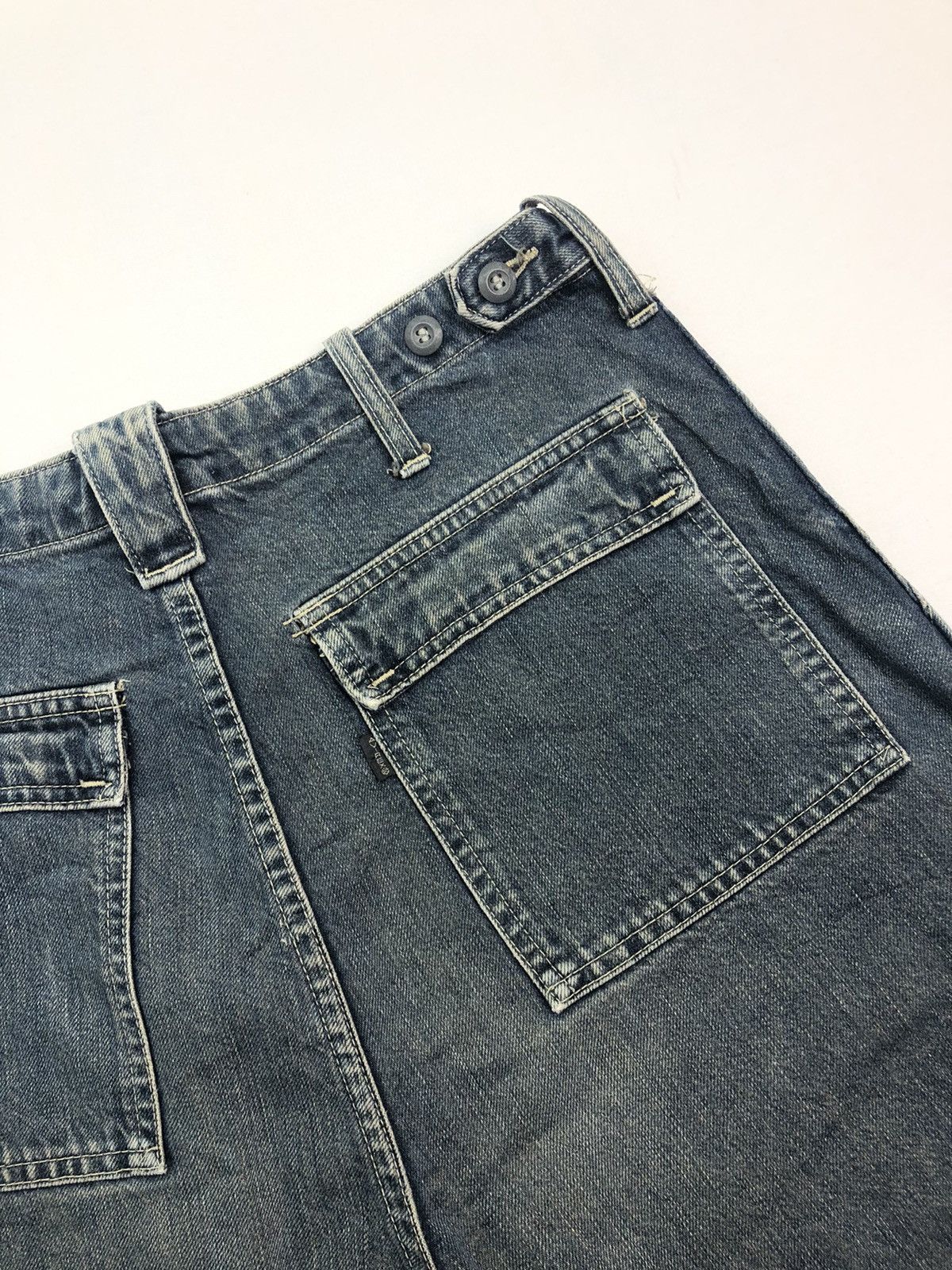 Avirex × Vintage Vintage Averix Fatigue Baker Denim Jeans Size US 29 - 14 Thumbnail