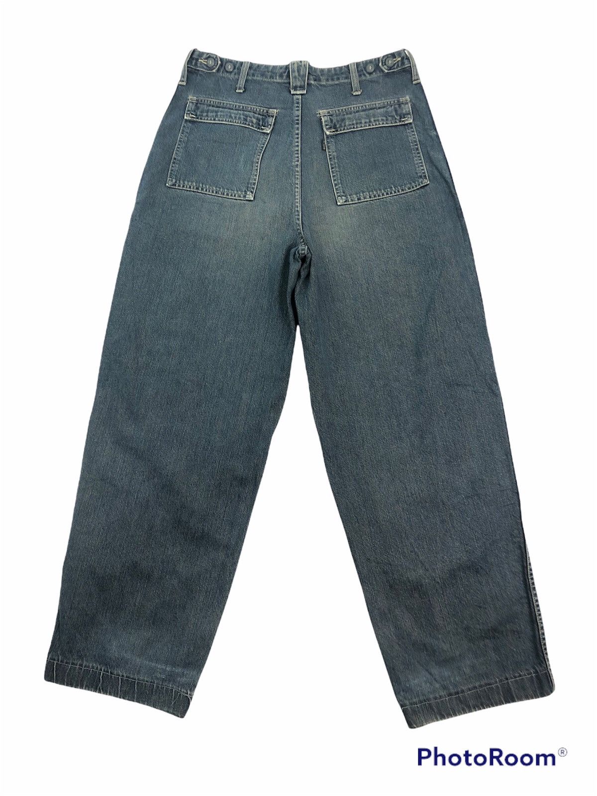 Avirex × Vintage Vintage Averix Fatigue Baker Denim Jeans Size US 29 - 2 Thumbnail