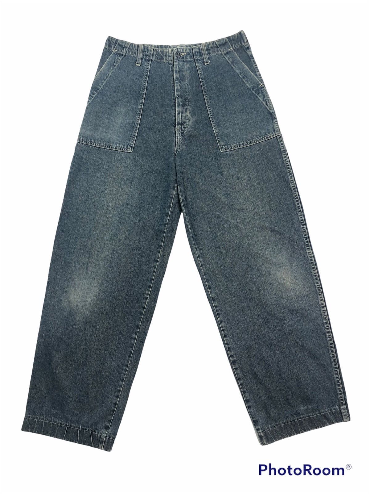 Avirex × Vintage Vintage Averix Fatigue Baker Denim Jeans Size US 29 - 1 Thumbnail