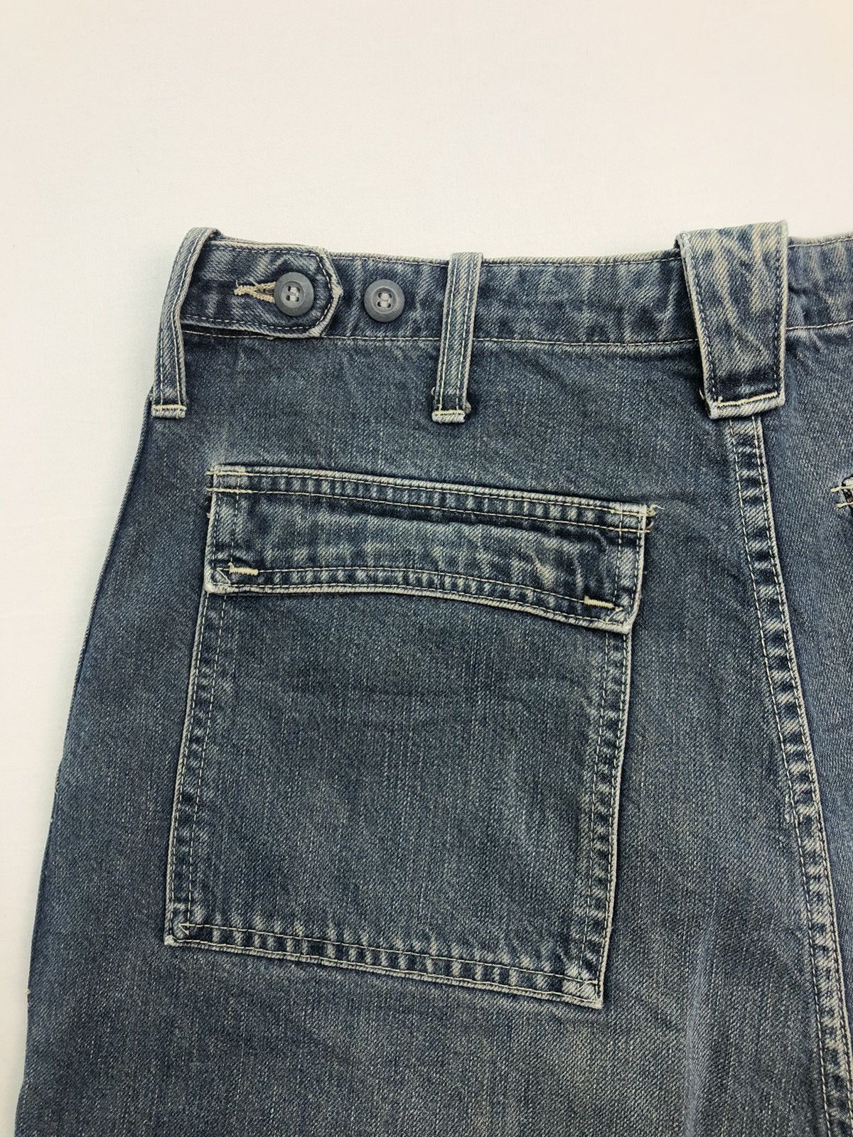 Avirex × Vintage Vintage Averix Fatigue Baker Denim Jeans Size US 29 - 13 Thumbnail